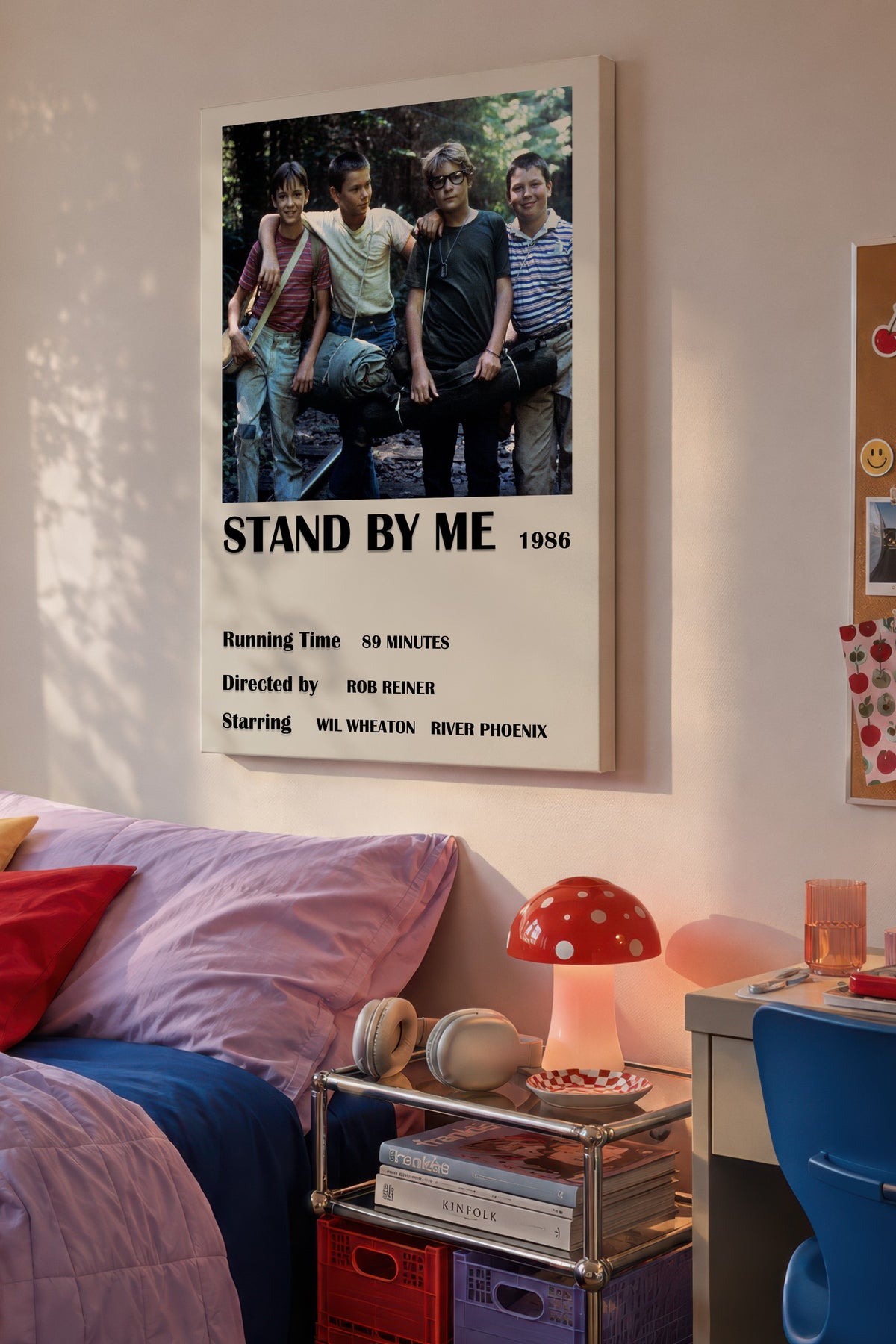 Stand by Me 1986 Film Kanvas Tablo