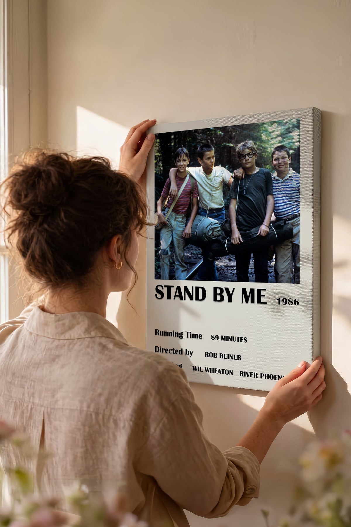 Stand by Me 1986 Film Kanvas Tablo