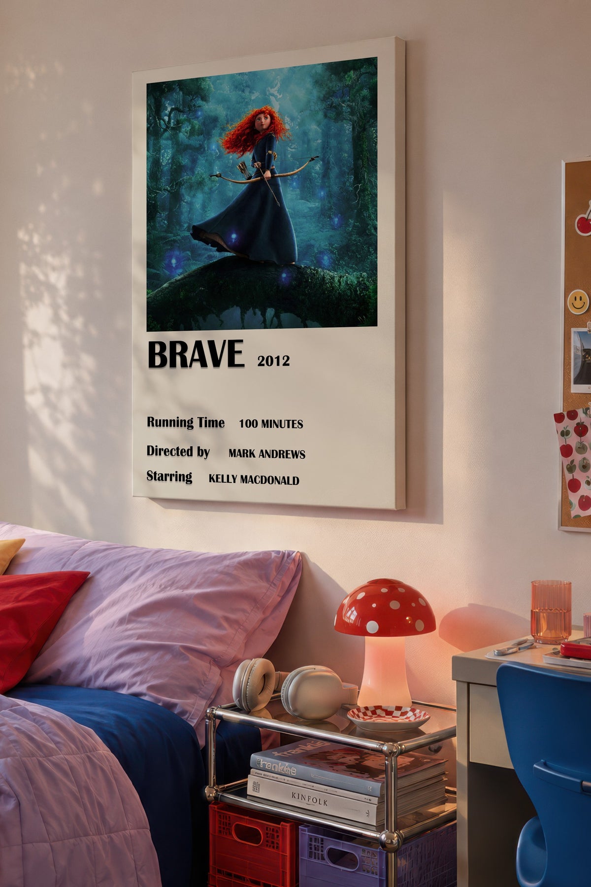 BRAVE 2012 Film Kanvas Tablo