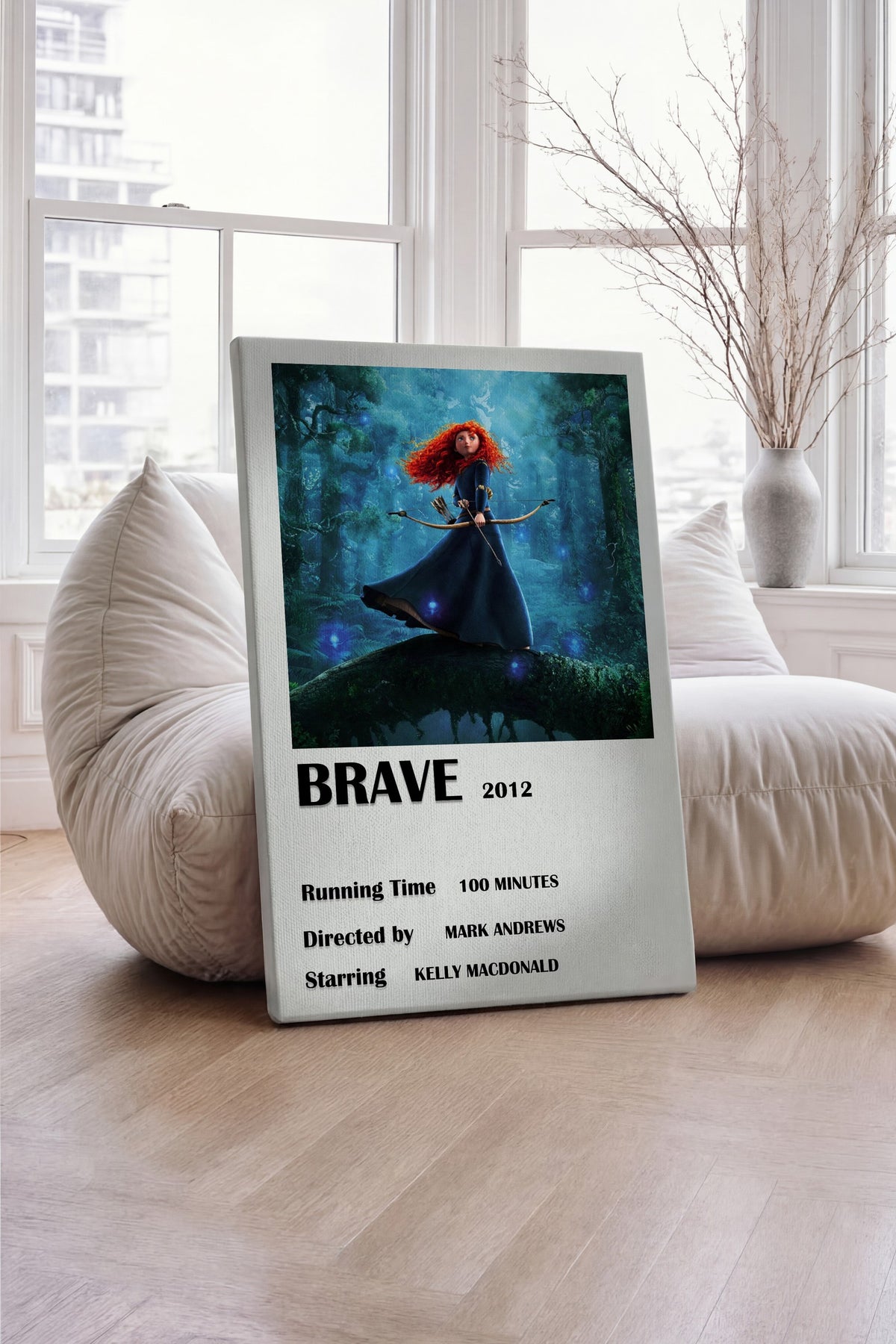 BRAVE 2012 Film Kanvas Tablo