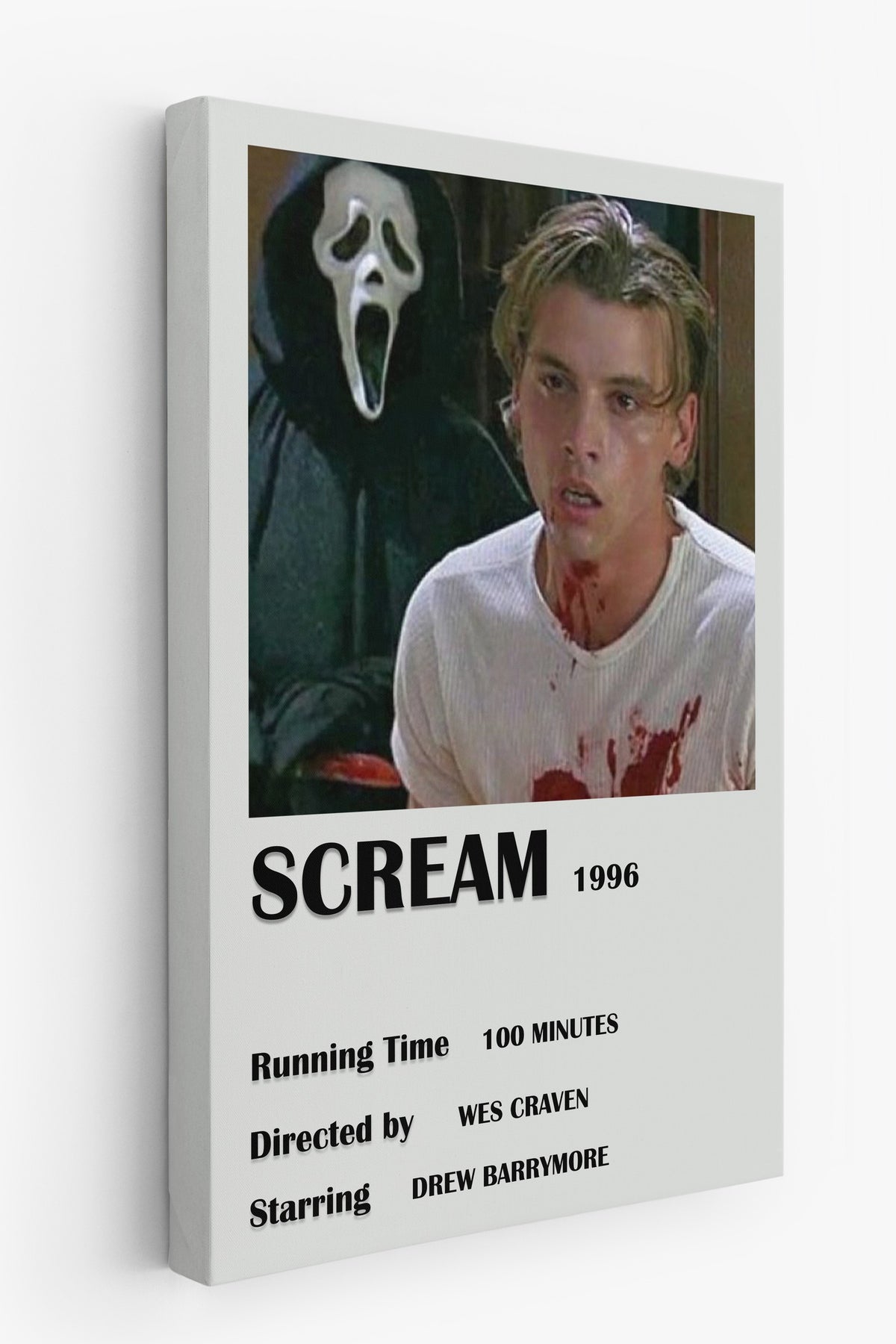 SCREAM 1996 Film Kanvas Tablo