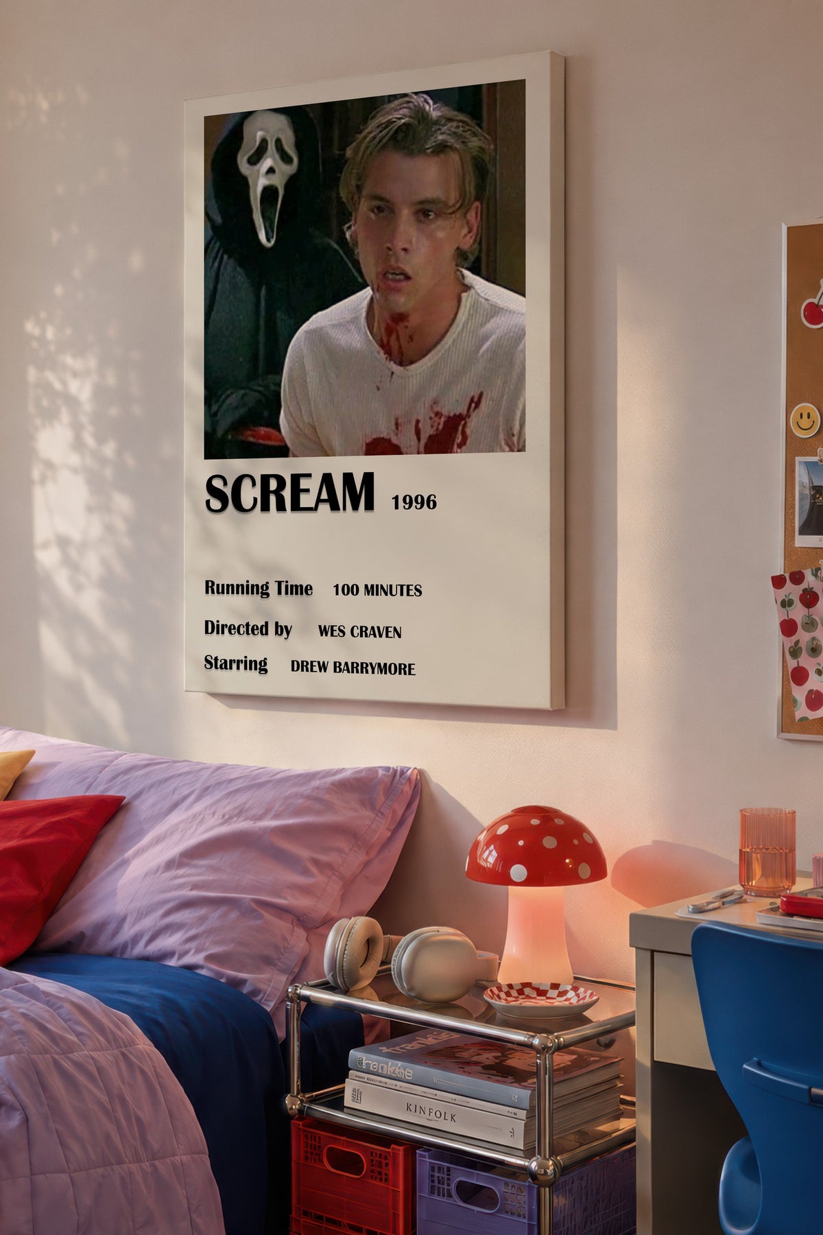 SCREAM 1996 Film Kanvas Tablo