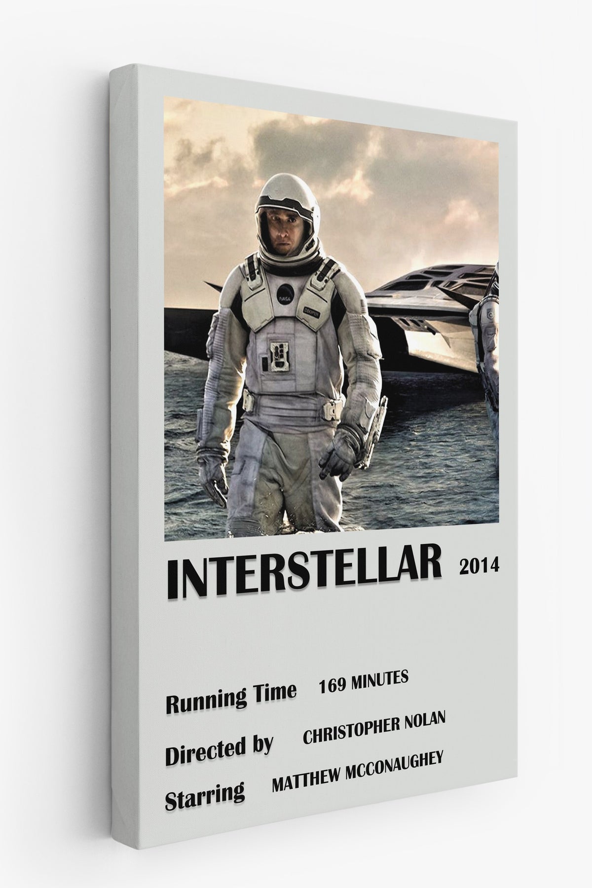 INTERSTELLAR Film Kanvas Tablo