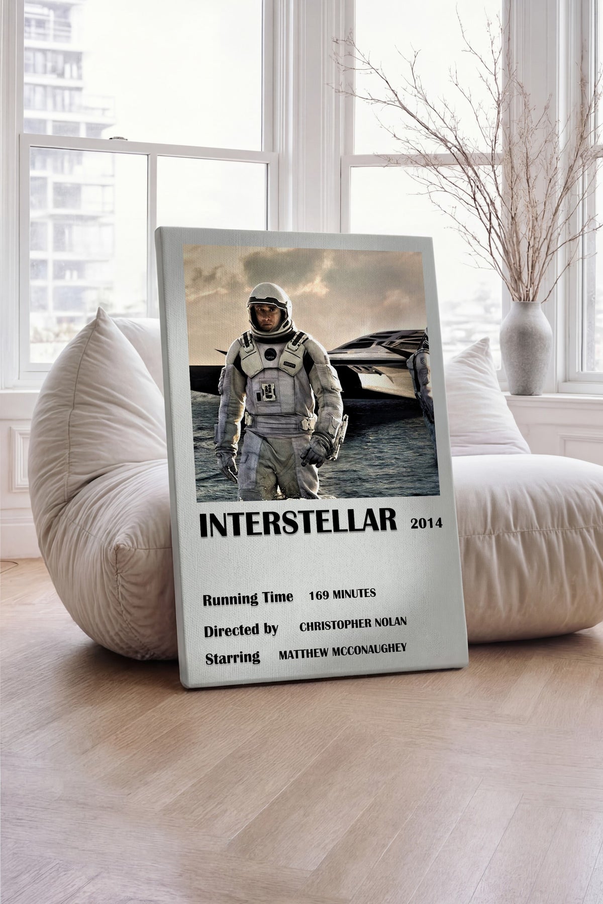 INTERSTELLAR Film Kanvas Tablo
