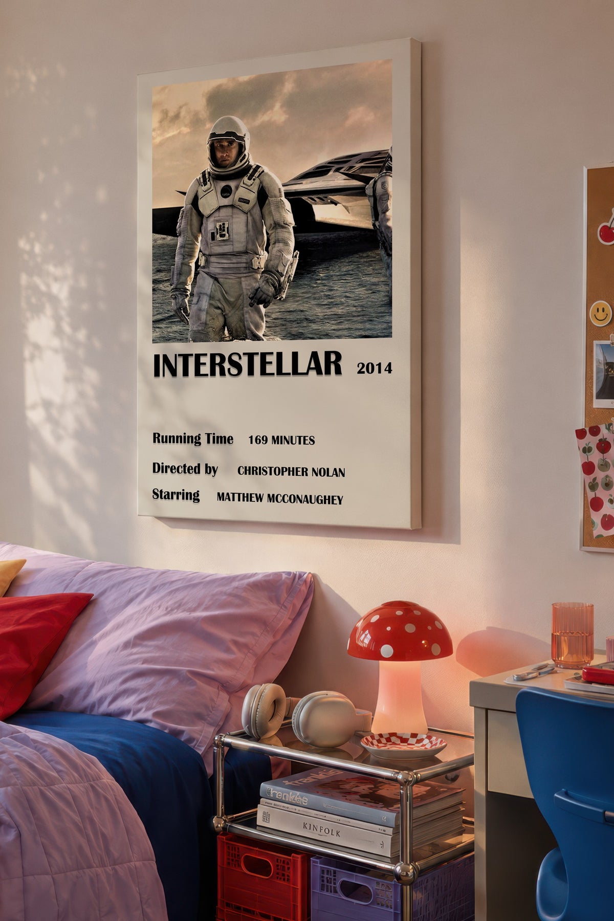 INTERSTELLAR Film Kanvas Tablo