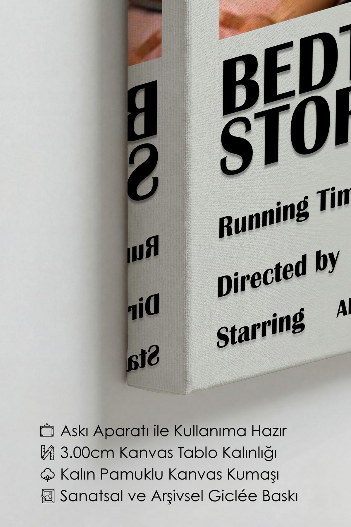 BEDTIME STORIES Film Kanvas Tablo