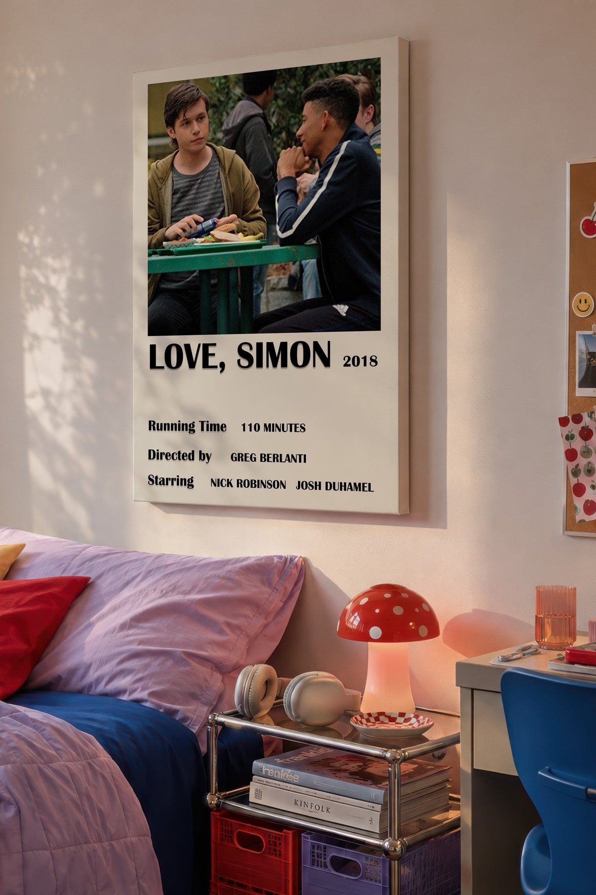 LOVE, SIMON Film Kanvas Tablo
