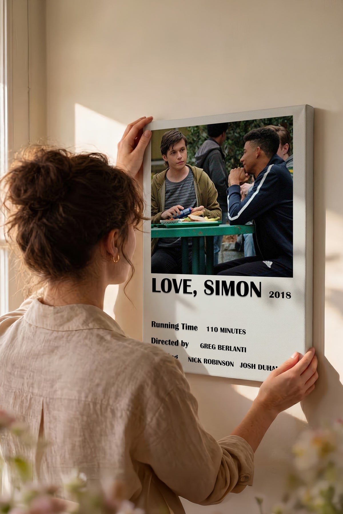 LOVE, SIMON Film Kanvas Tablo