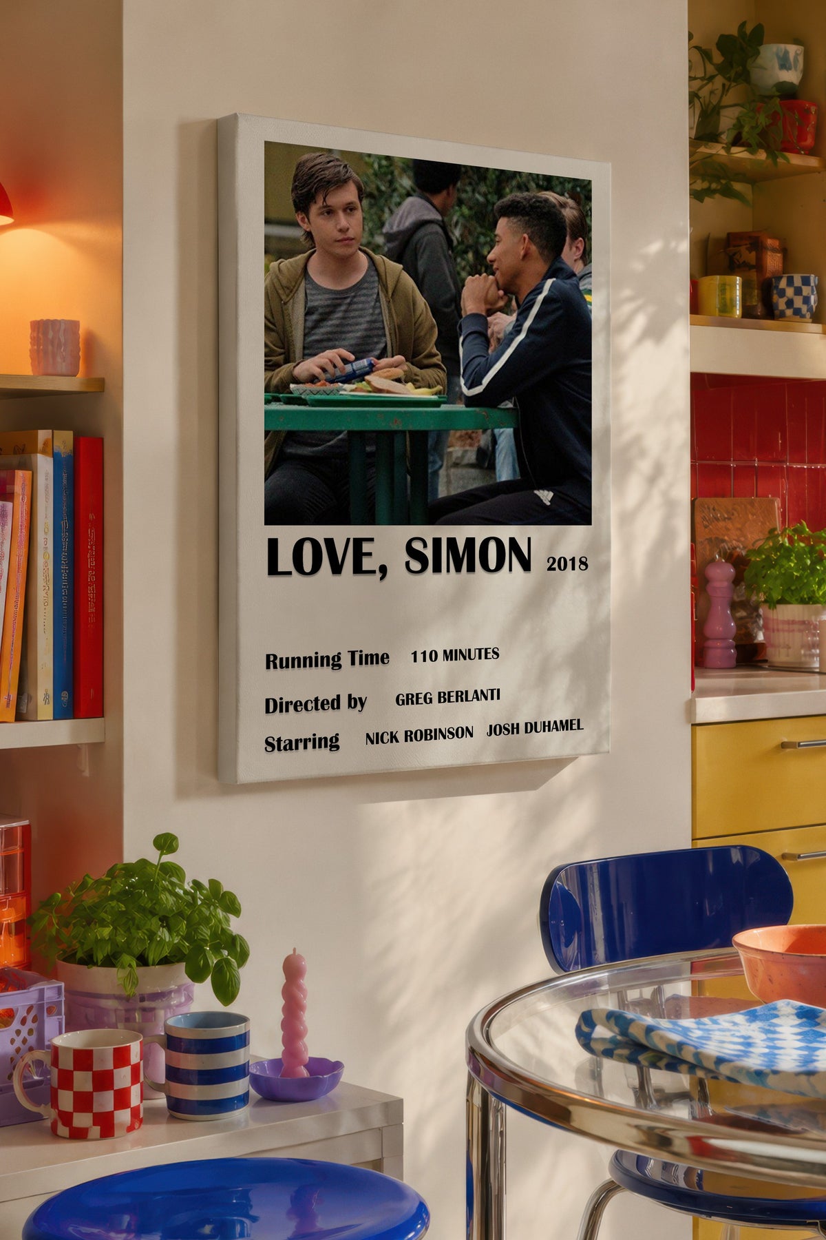 LOVE, SIMON Film Kanvas Tablo