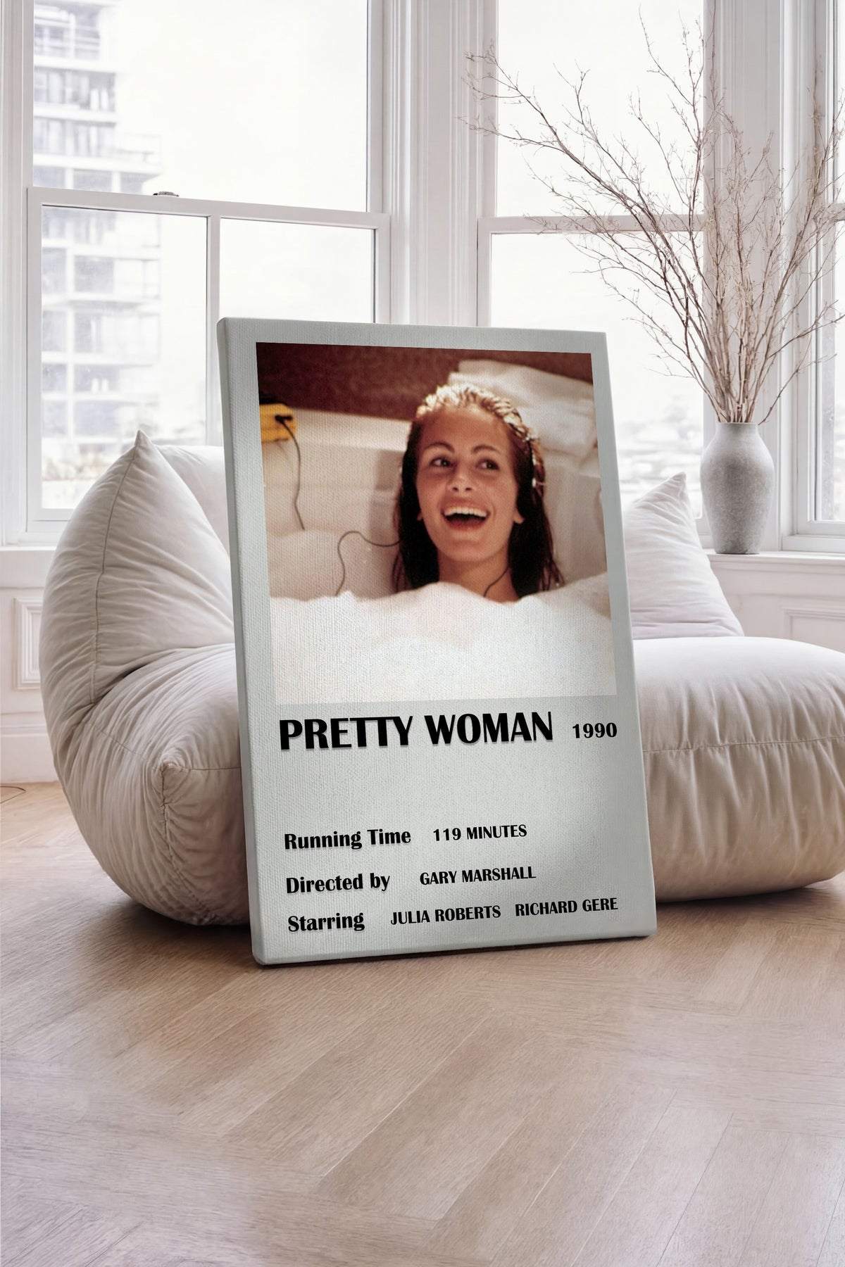 PRETTY WOMAN 1990 Film Kanvas Tablo