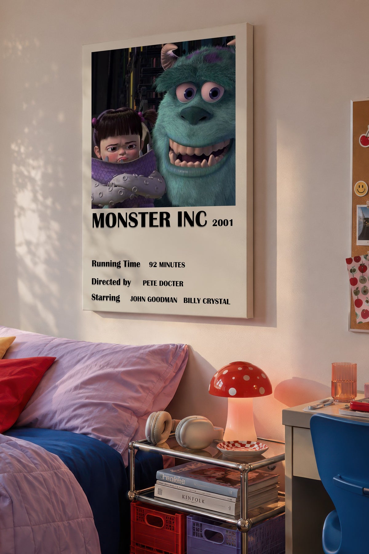MONSTER INC Film Kanvas Tablo