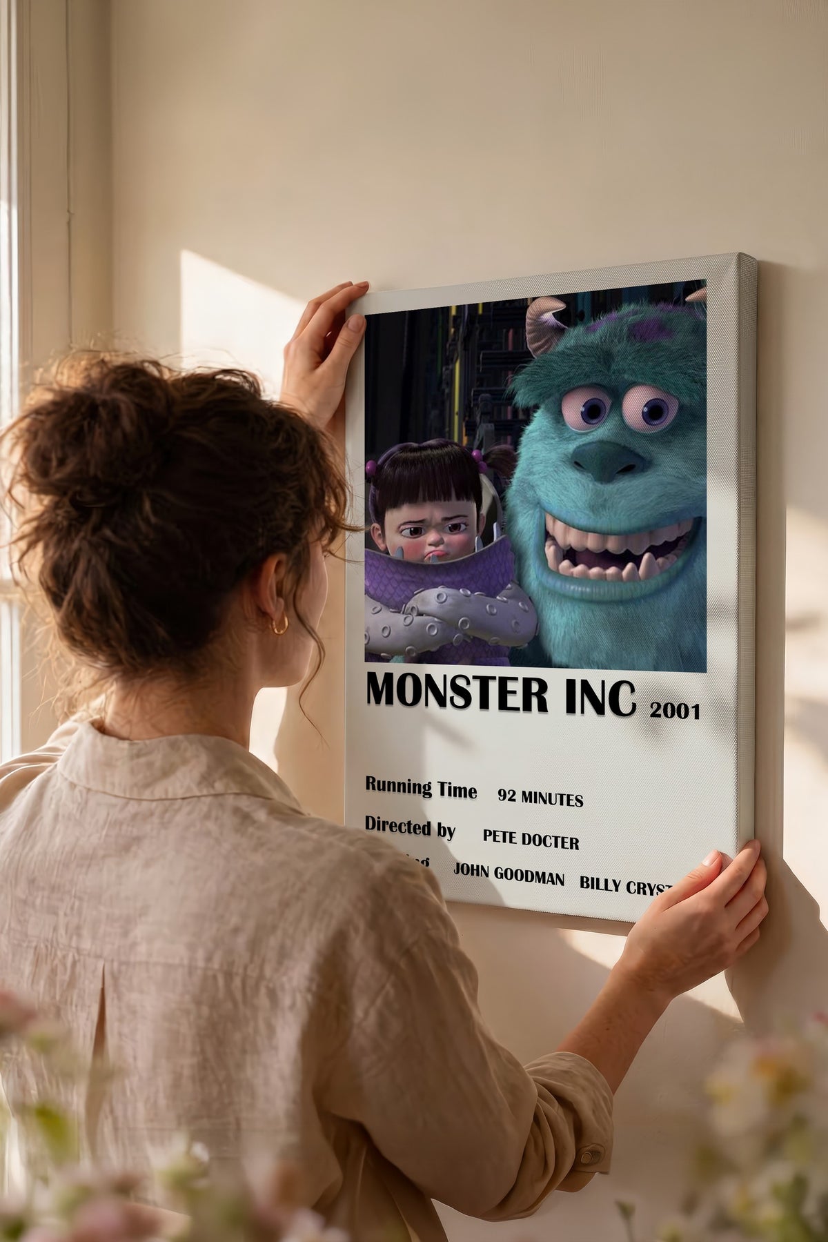 MONSTER INC Film Kanvas Tablo