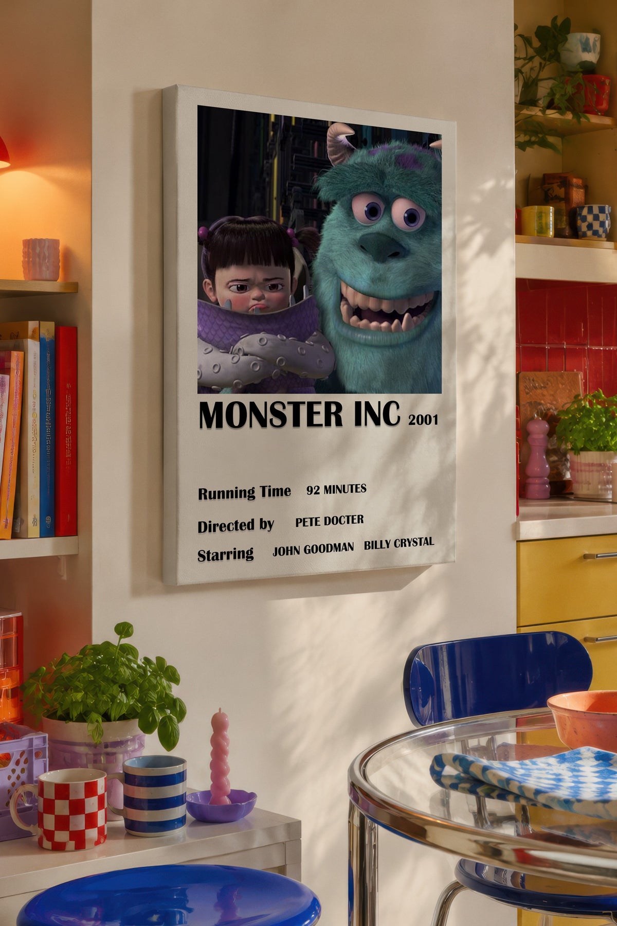 MONSTER INC Film Kanvas Tablo