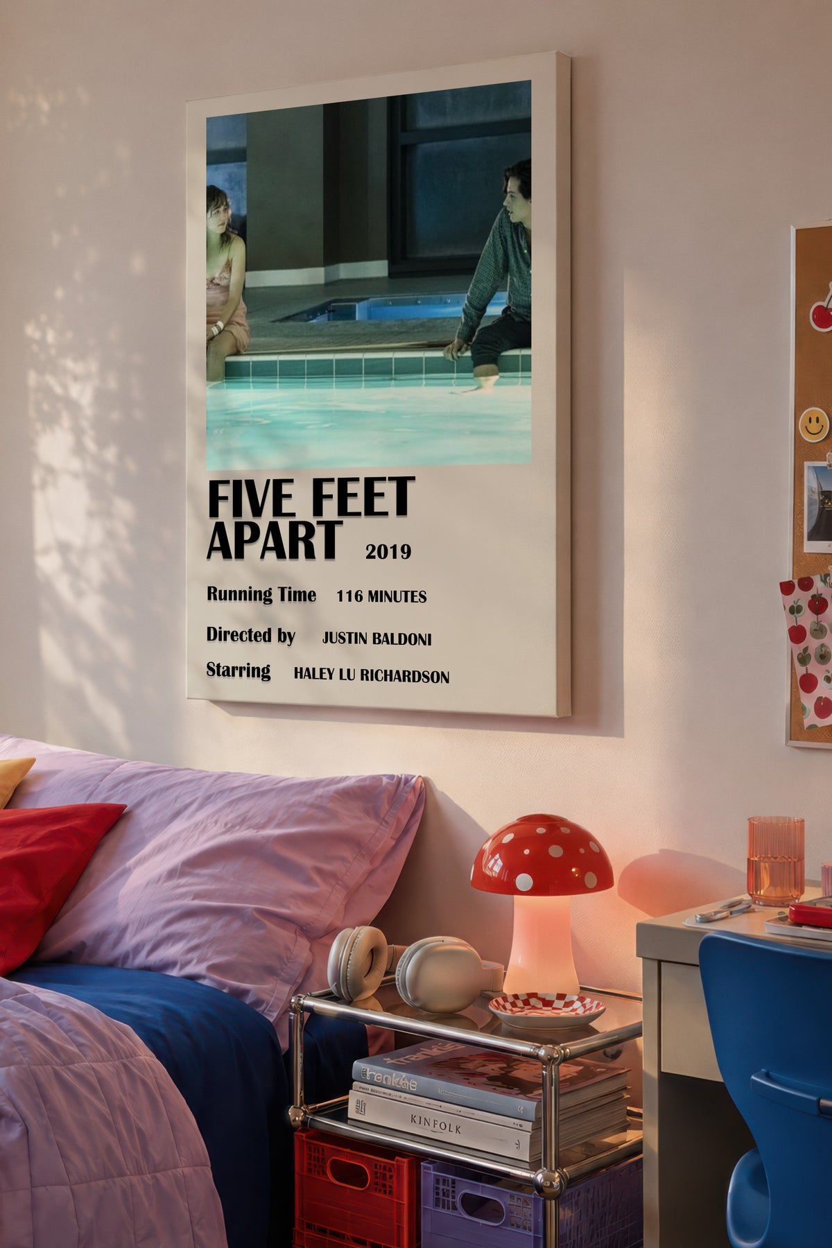 FIVE FEET APART Film Kanvas Tablo