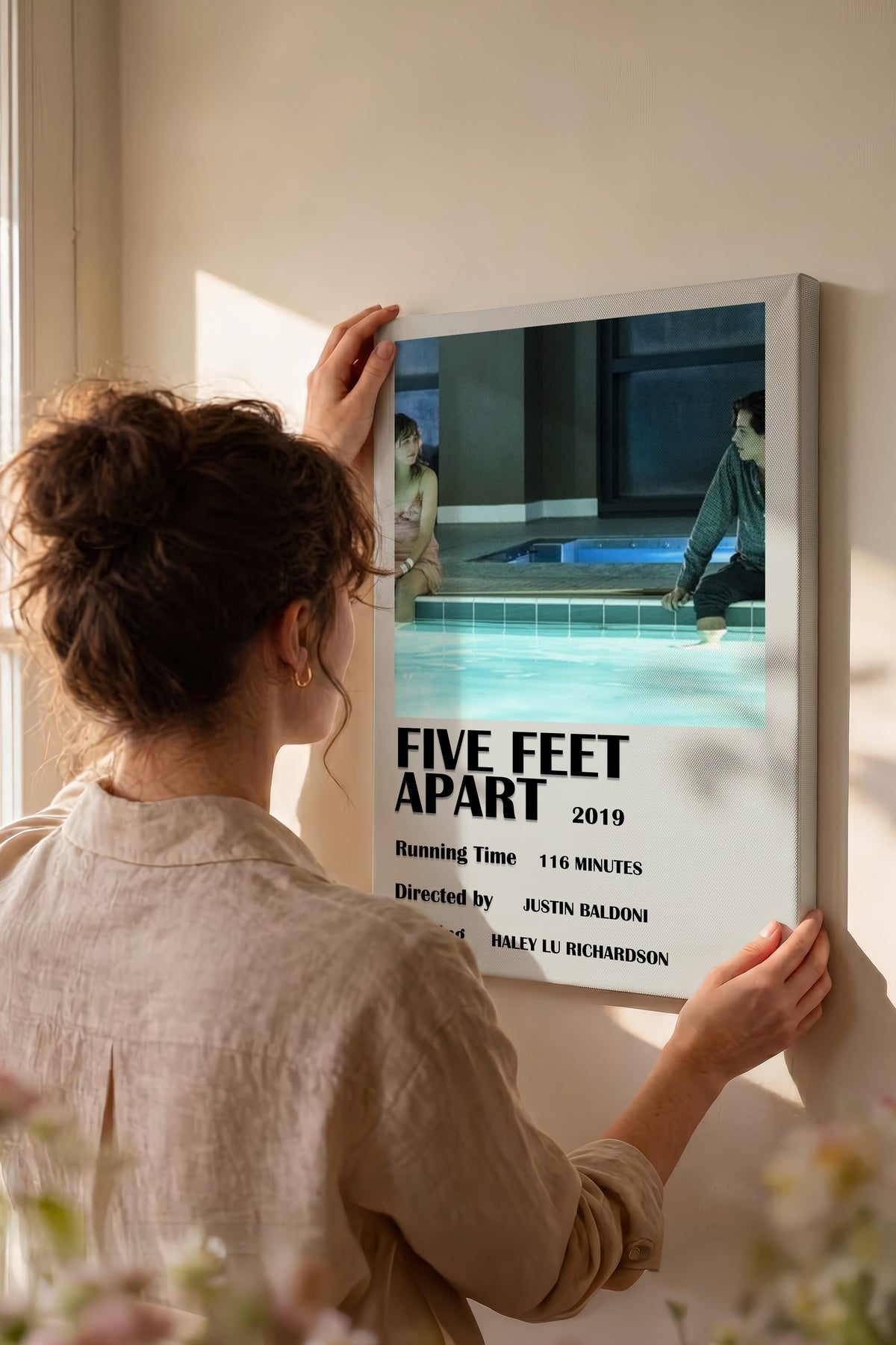 FIVE FEET APART Film Kanvas Tablo