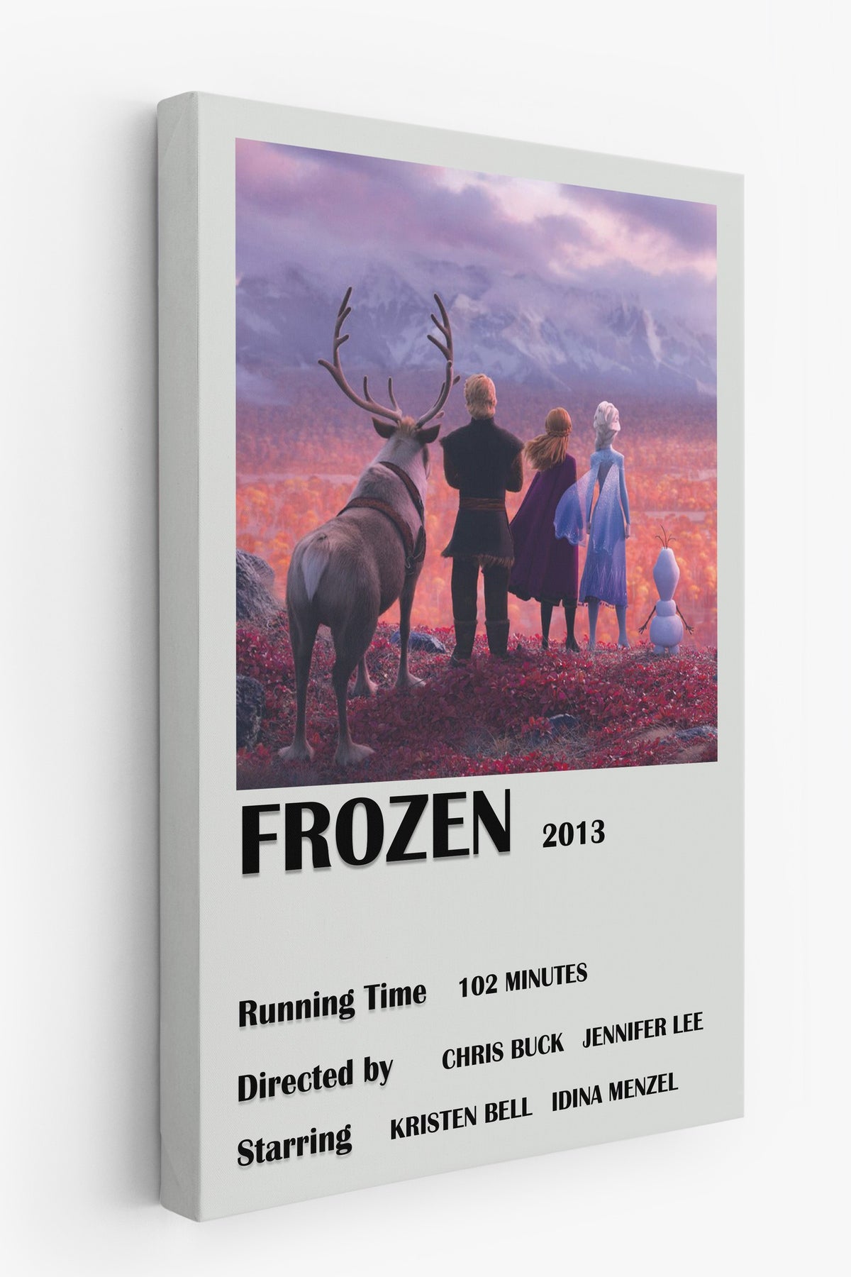 Frozen Film Kanvas Tablo