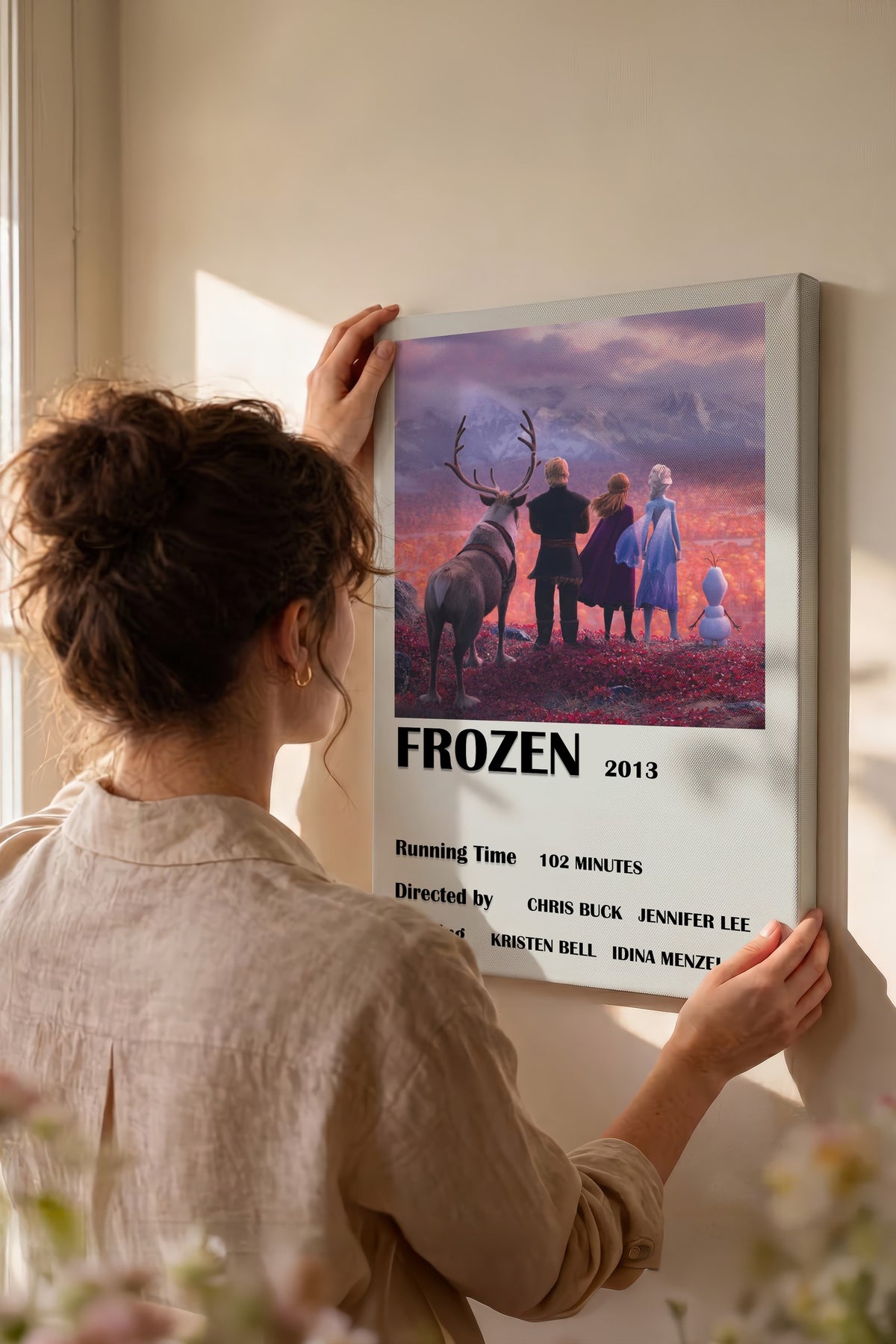 Frozen Film Kanvas Tablo