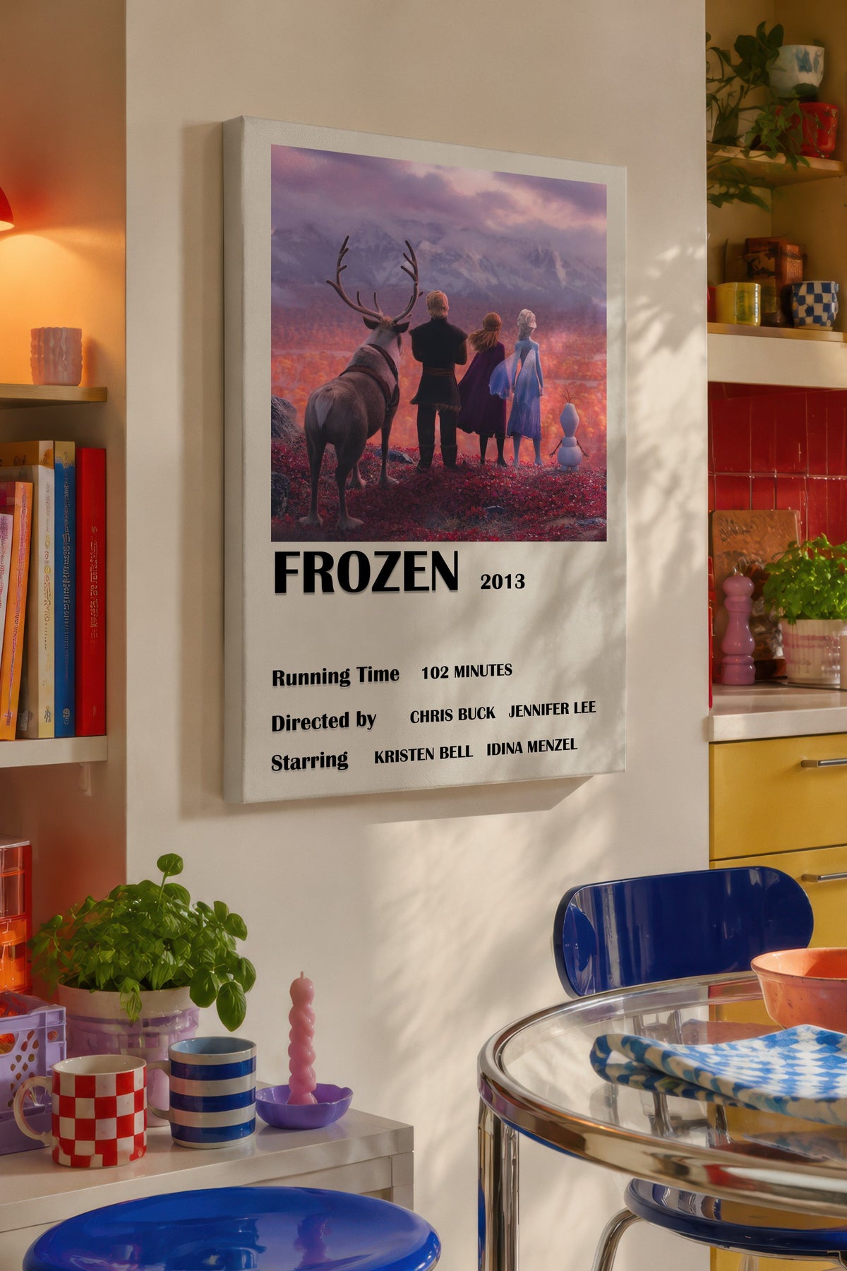 Frozen Film Kanvas Tablo