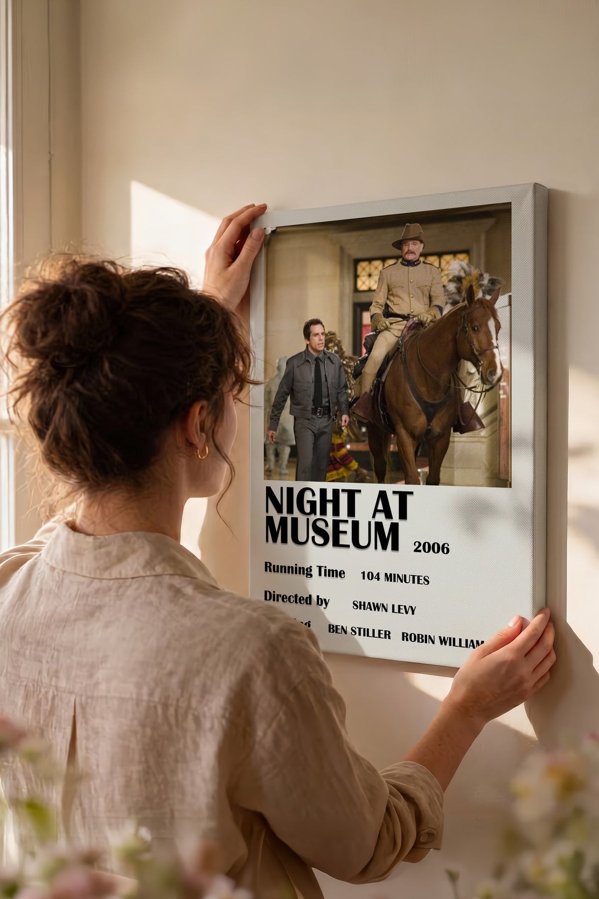NIGHT AT MUSEUM Film Kanvas Tablo