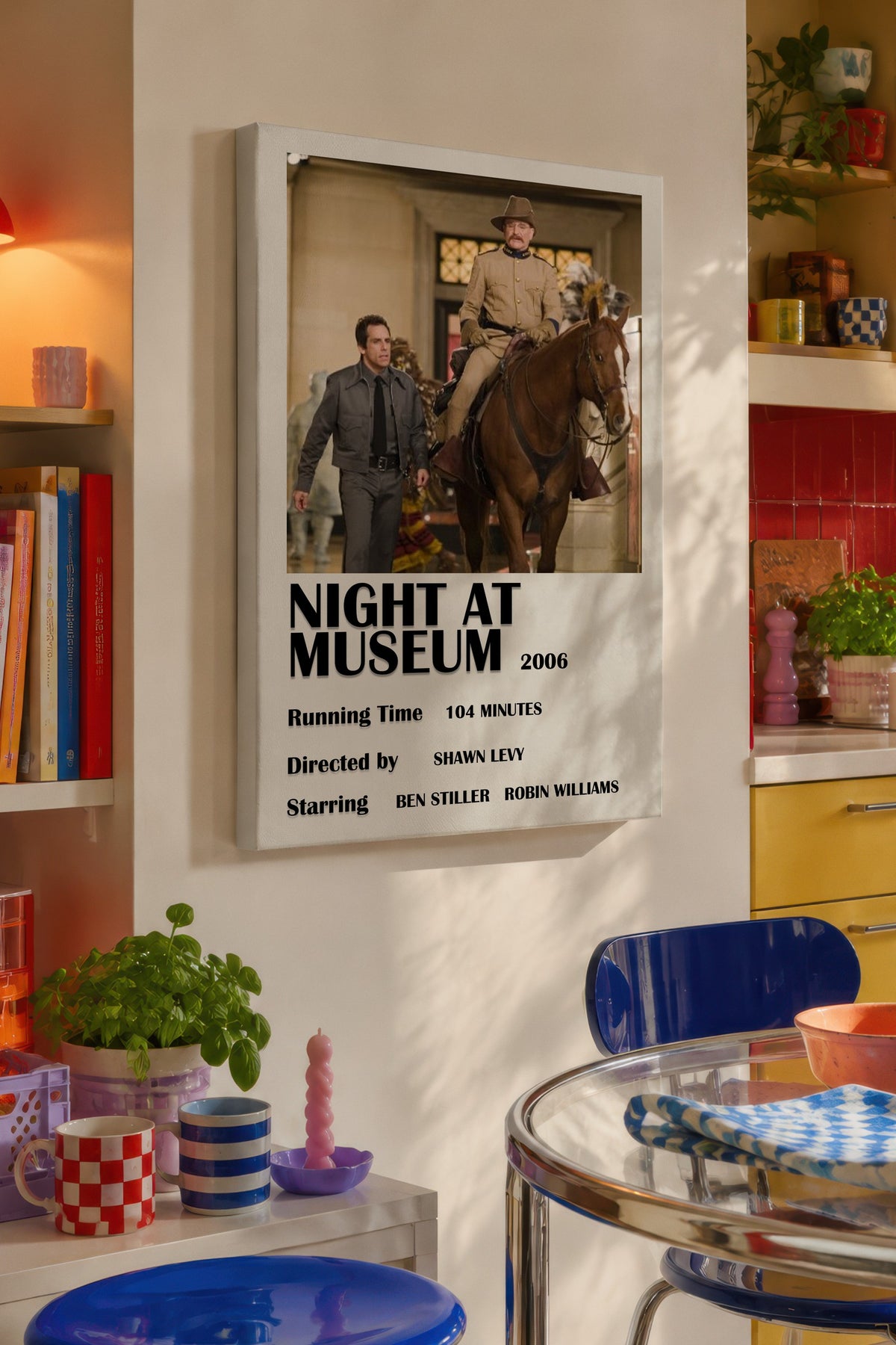 NIGHT AT MUSEUM Film Kanvas Tablo