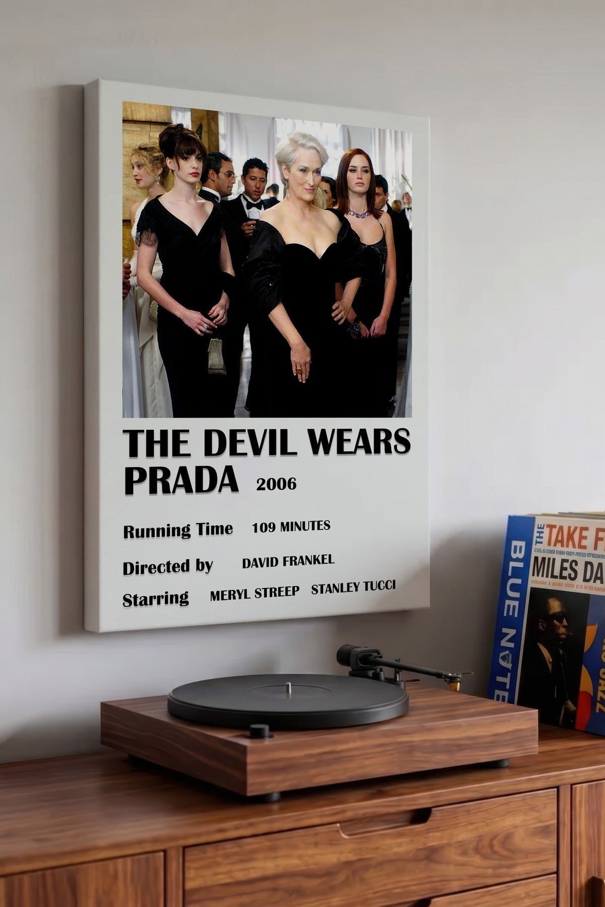 THE DEVIL WEARS PRADA Film Kanvas Tablo