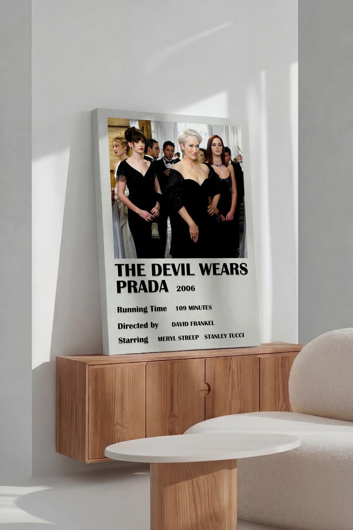 THE DEVIL WEARS PRADA Film Kanvas Tablo