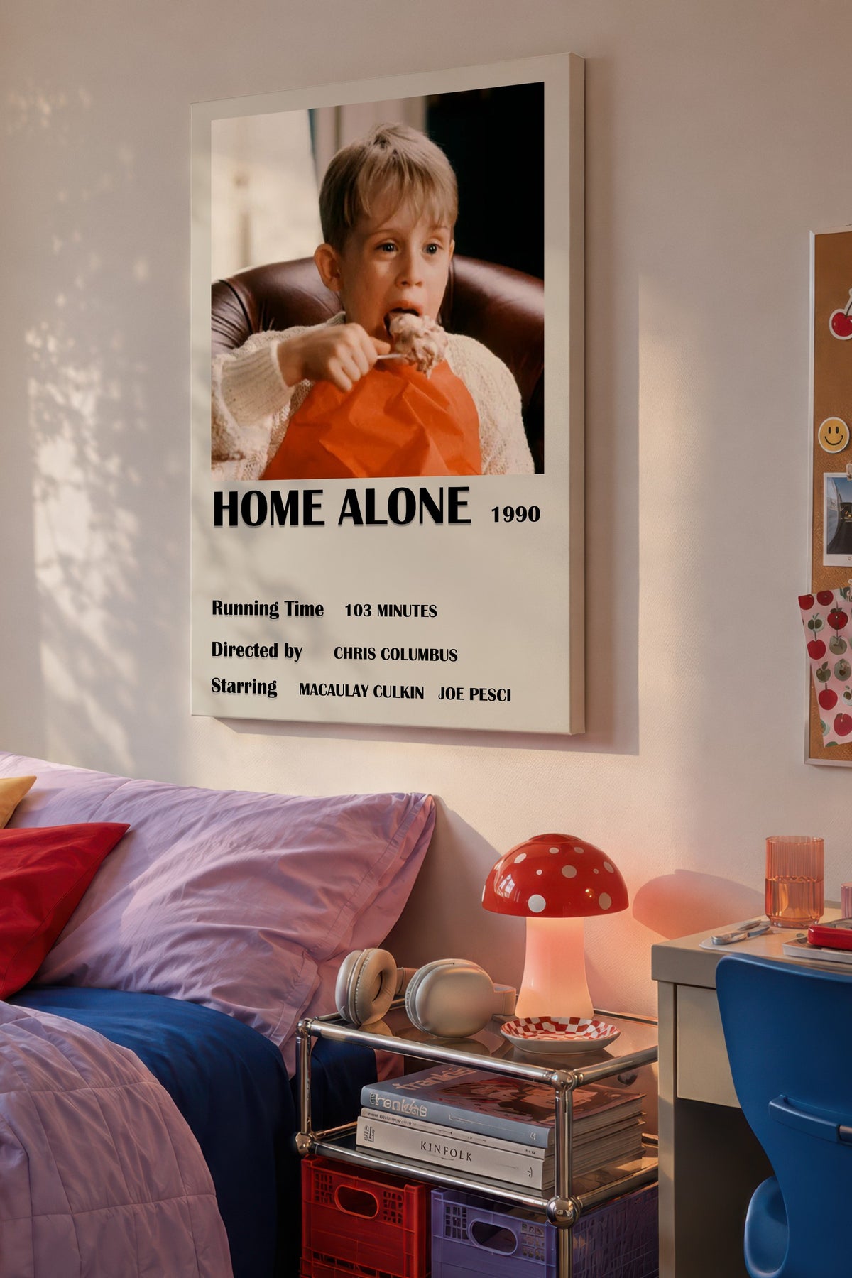 HOME ALONE 1990 Film Kanvas Tablo
