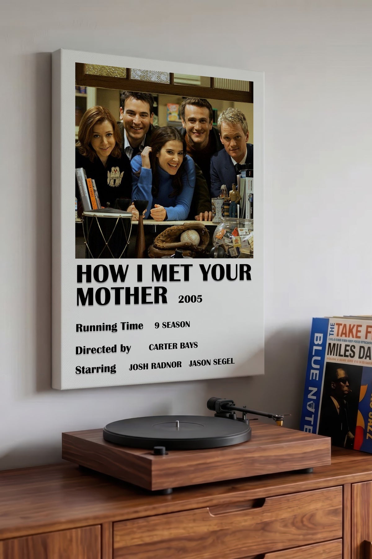 HOW I MET YOUR MOTHER Film Kanvas Tablo