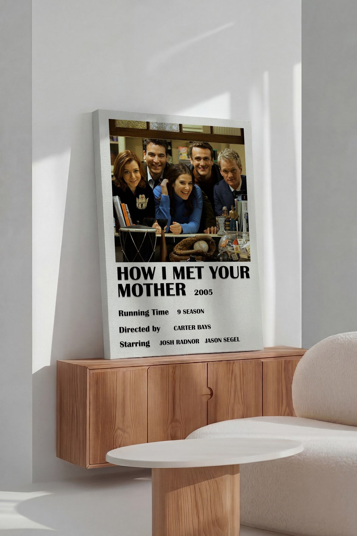 HOW I MET YOUR MOTHER Film Kanvas Tablo