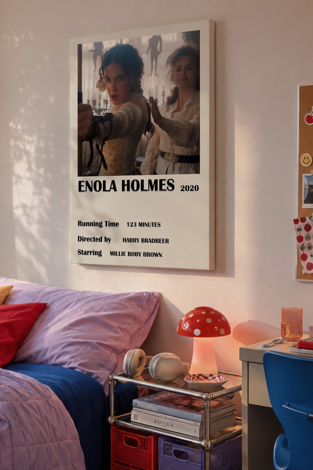 ENOLA HOLMES 2020 Film Kanvas Tablo
