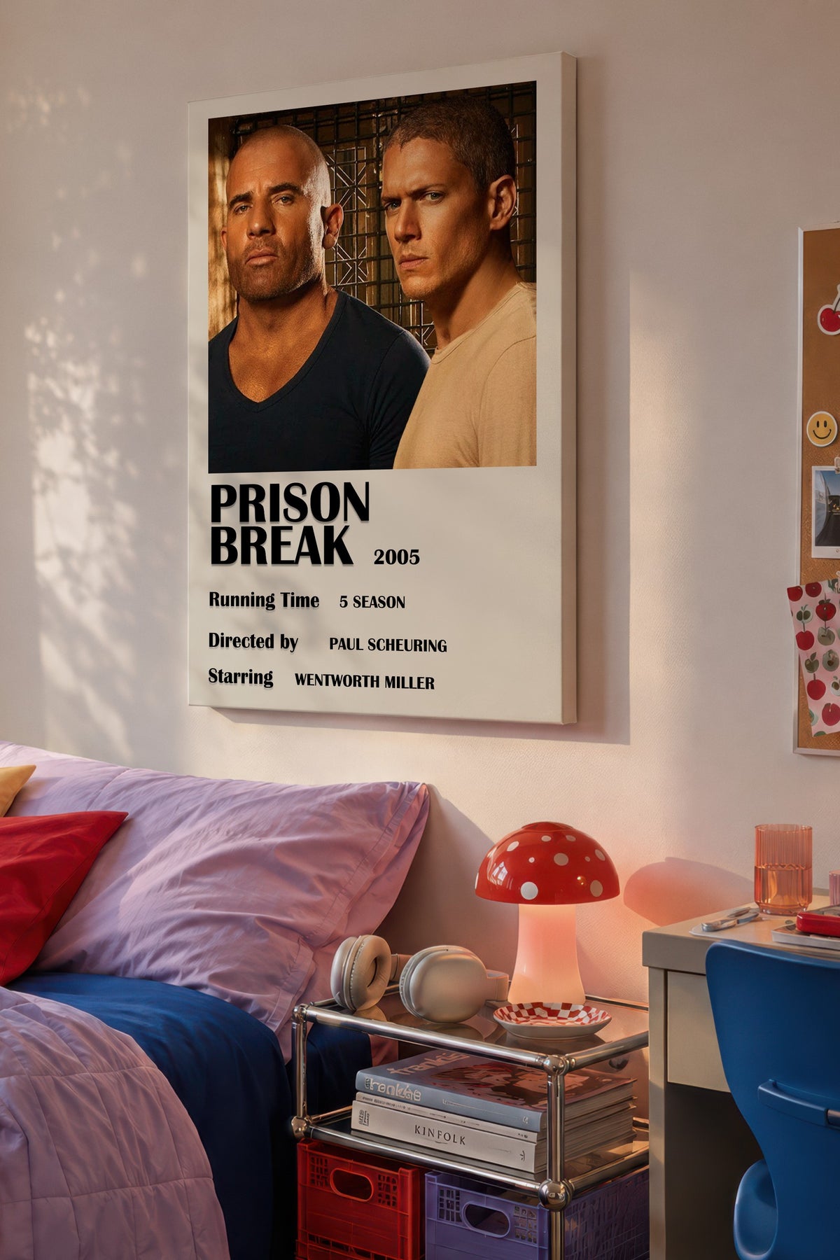 PRISON BREAK Film Kanvas Tablo