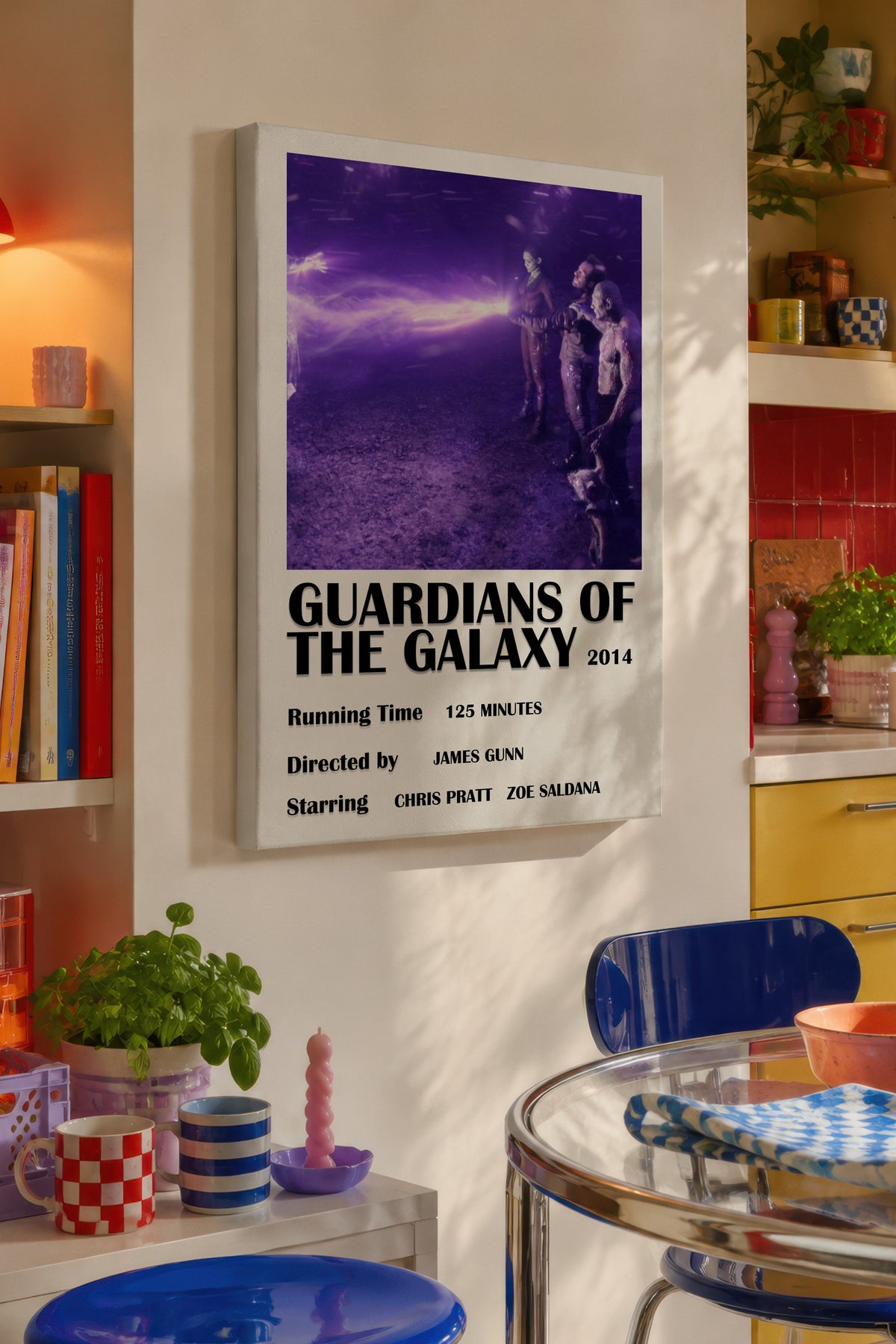 GUARDIANS OF THE GALAXY 2014 Film Kanvas Tablo