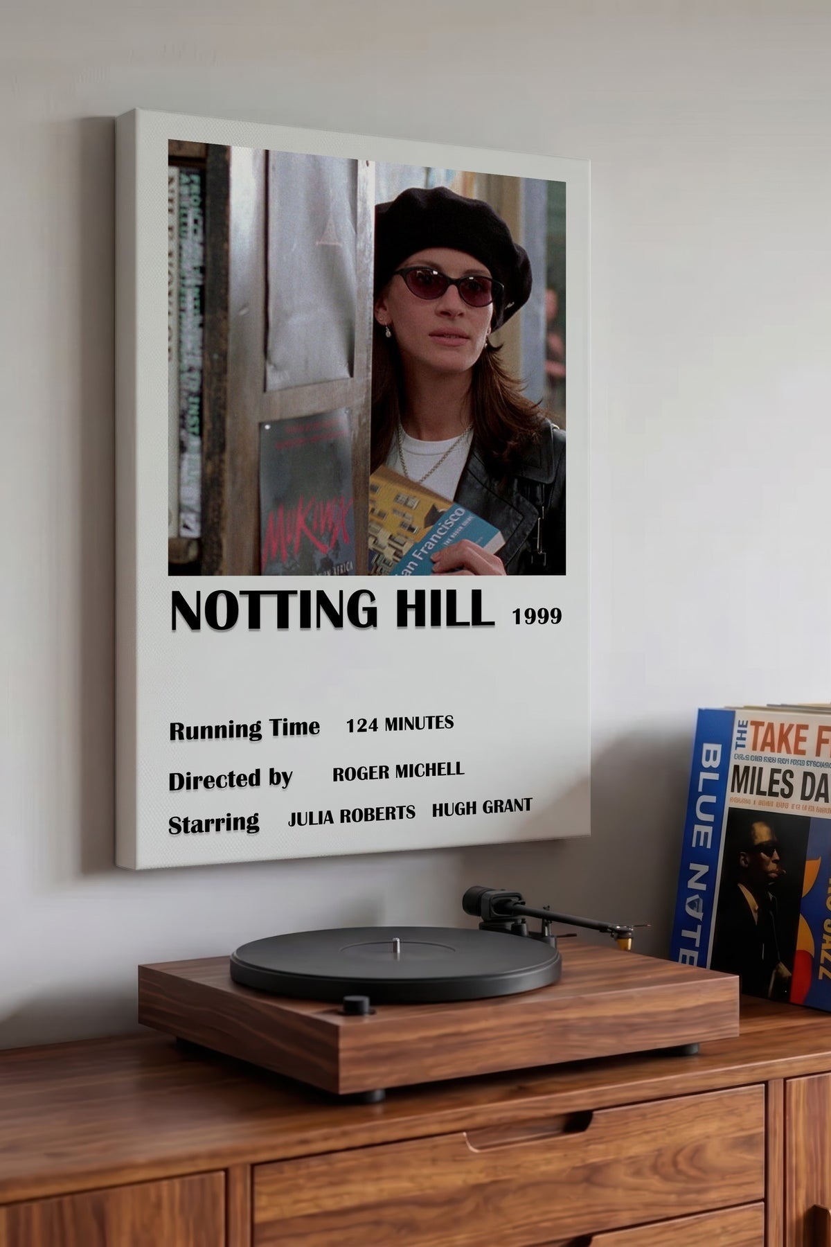 NOTTING HILL 1999 Film Kanvas Tablo