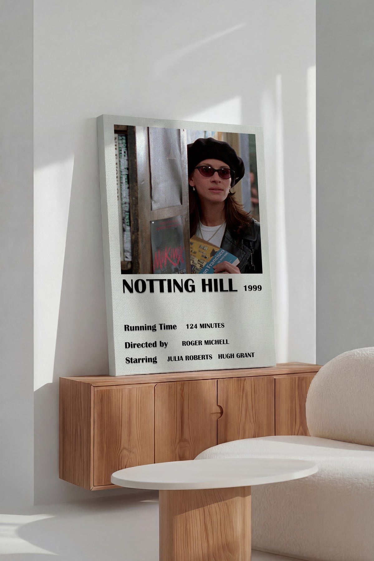 NOTTING HILL 1999 Film Kanvas Tablo