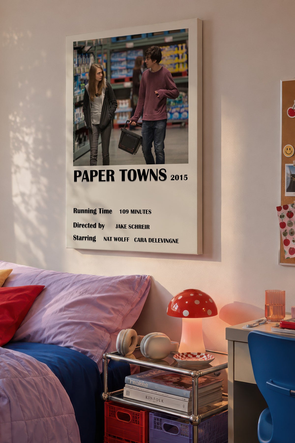 PAPER TOWNS 2015 Film Kanvas Tablo