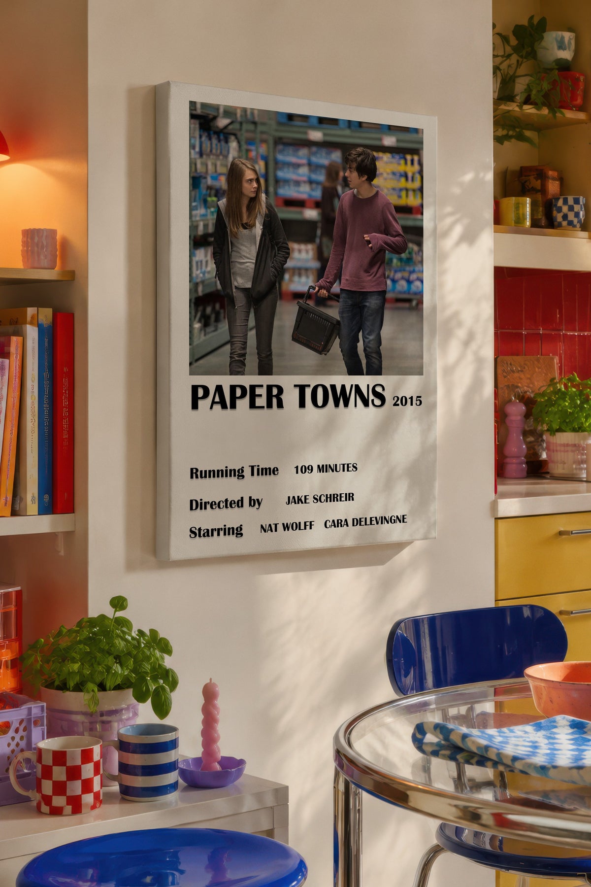 PAPER TOWNS 2015 Film Kanvas Tablo