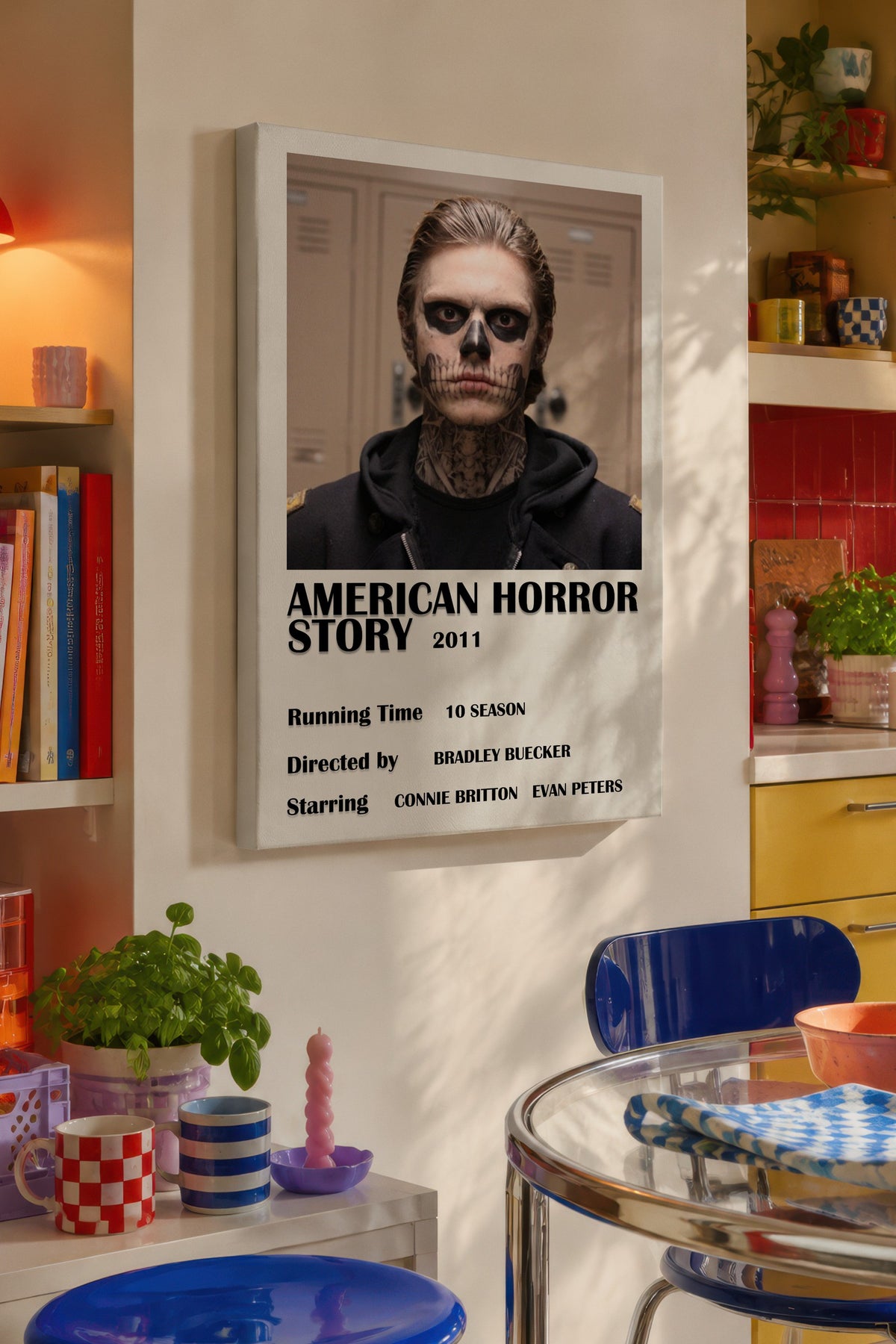 AMERICAN HORROR STORY 2011 Film Kanvas Tablo