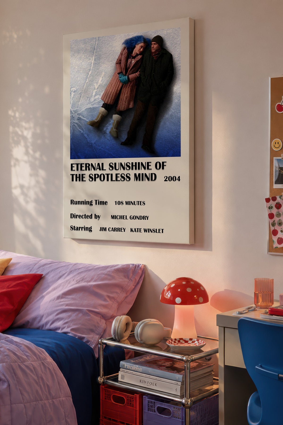 ETERNAL SUNSHINE OF THE SPOTLESS MIND 2004 Film Kanvas Tablo