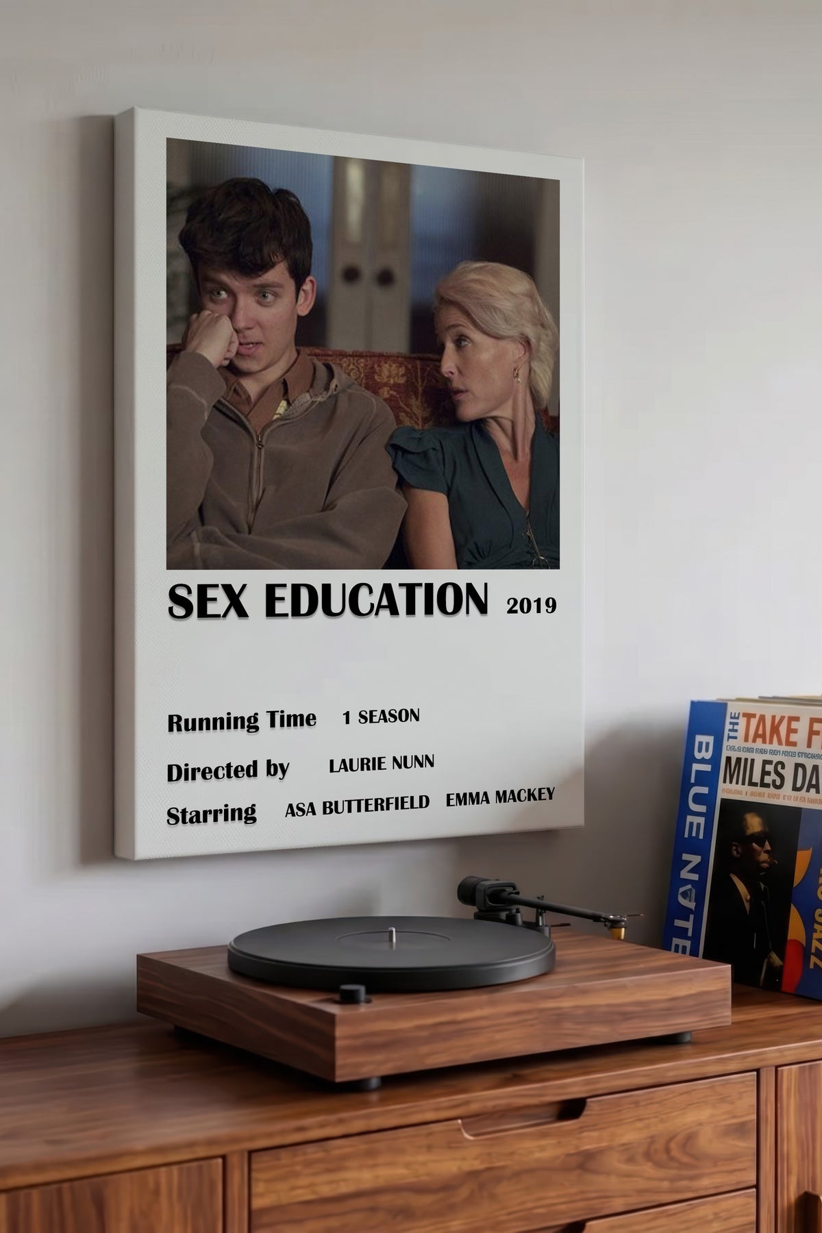 SEX EDUCATION 2019 Film Kanvas Tablo