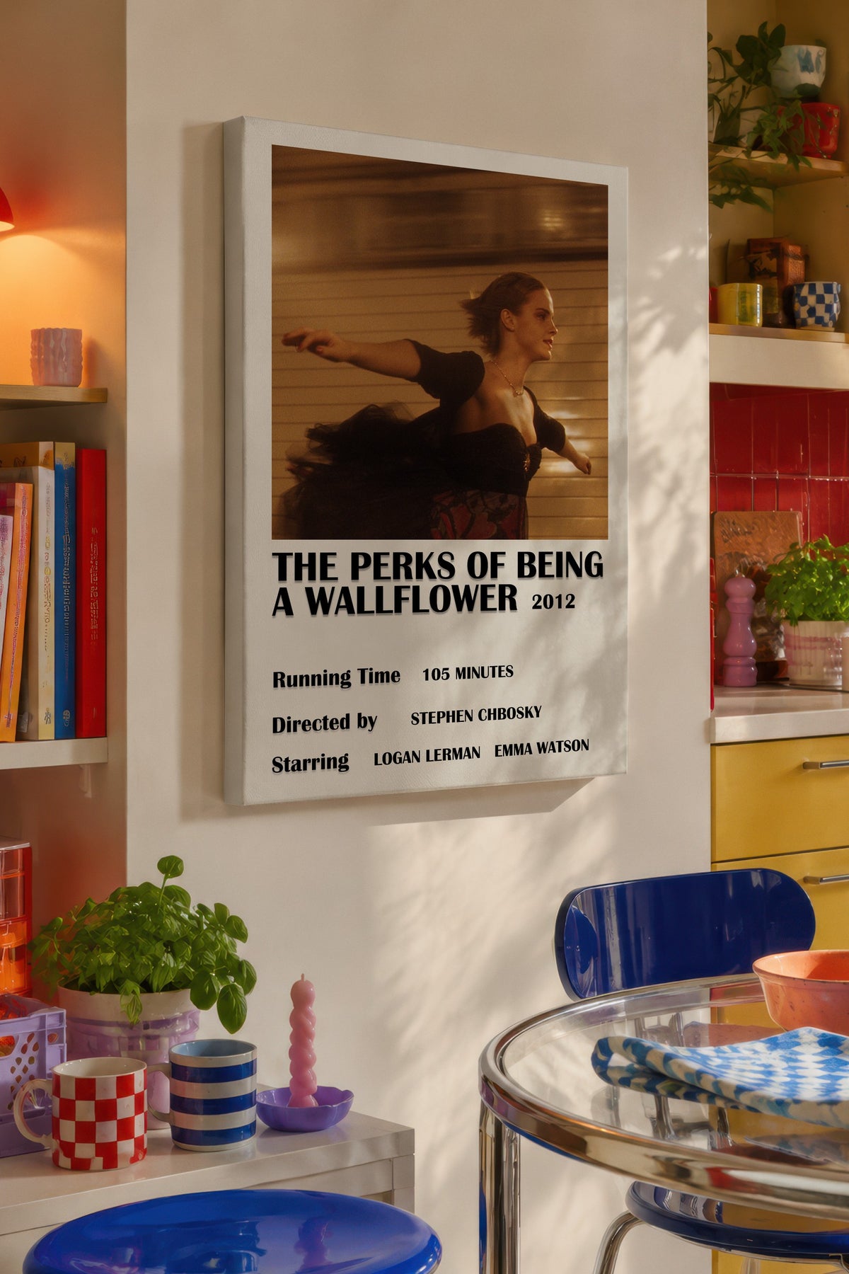 THE PERKS OF BEING A WALLFLOWER 2012 Film Kanvas Tablo