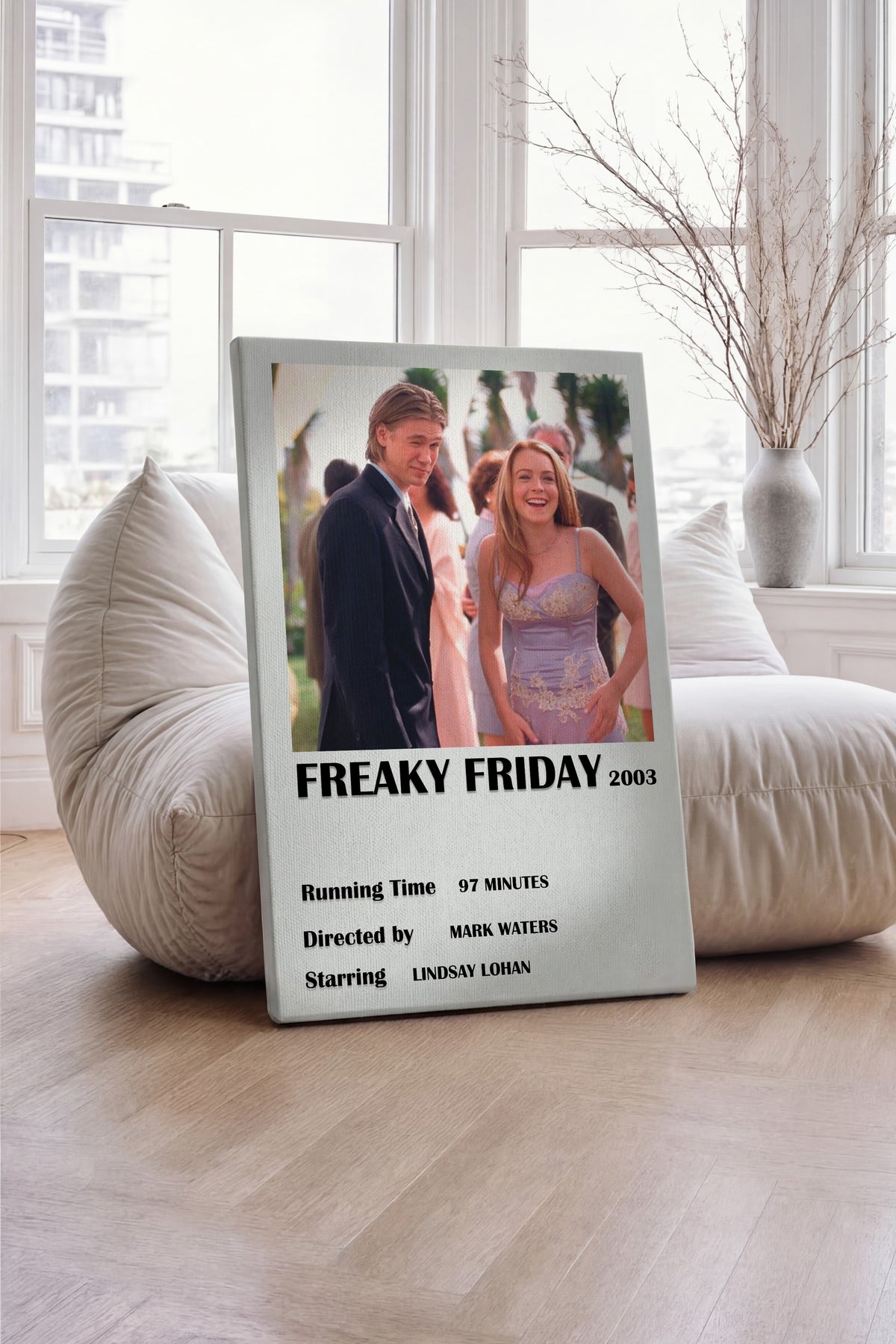 Farklı Tonlarda FREAKY FRIDAY 2003 Film Kanvas Tablo