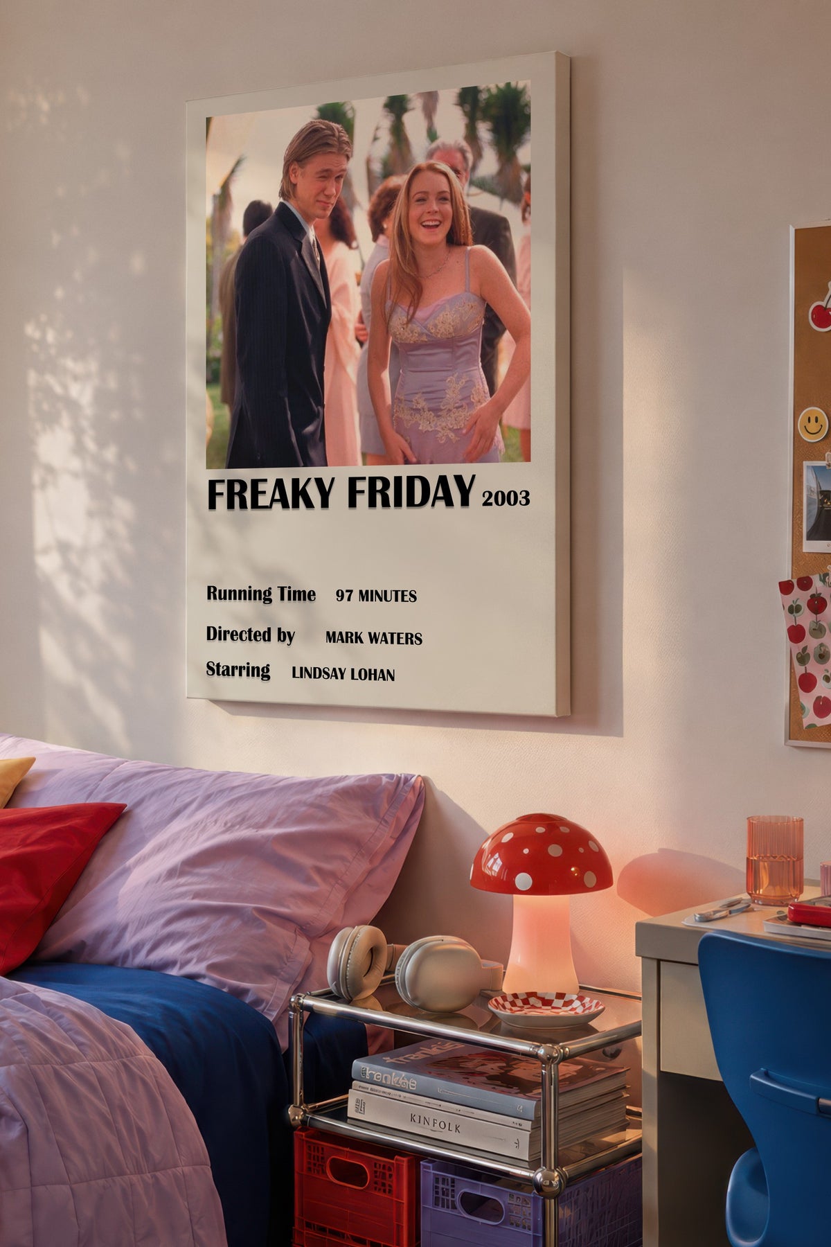 Farklı Tonlarda FREAKY FRIDAY 2003 Film Kanvas Tablo