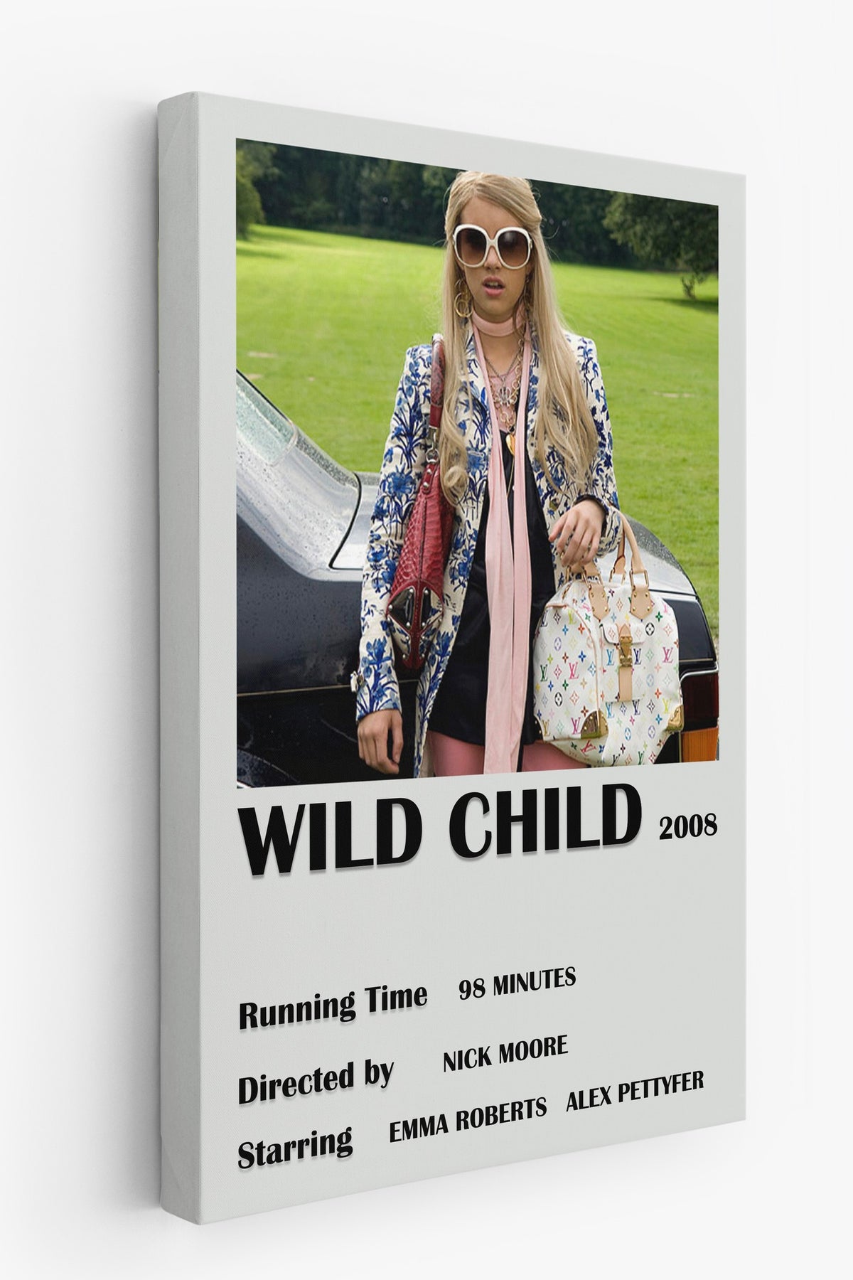 WILD CHILD 2008 Film Kanvas Tablo
