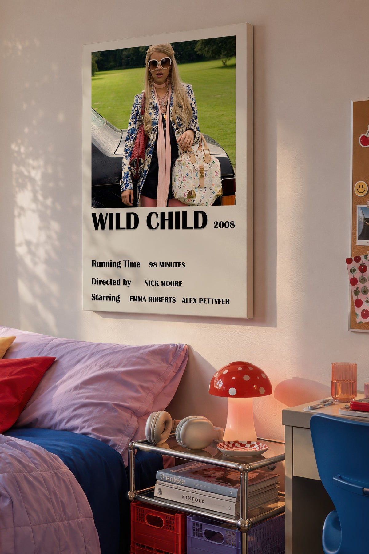 WILD CHILD 2008 Film Kanvas Tablo