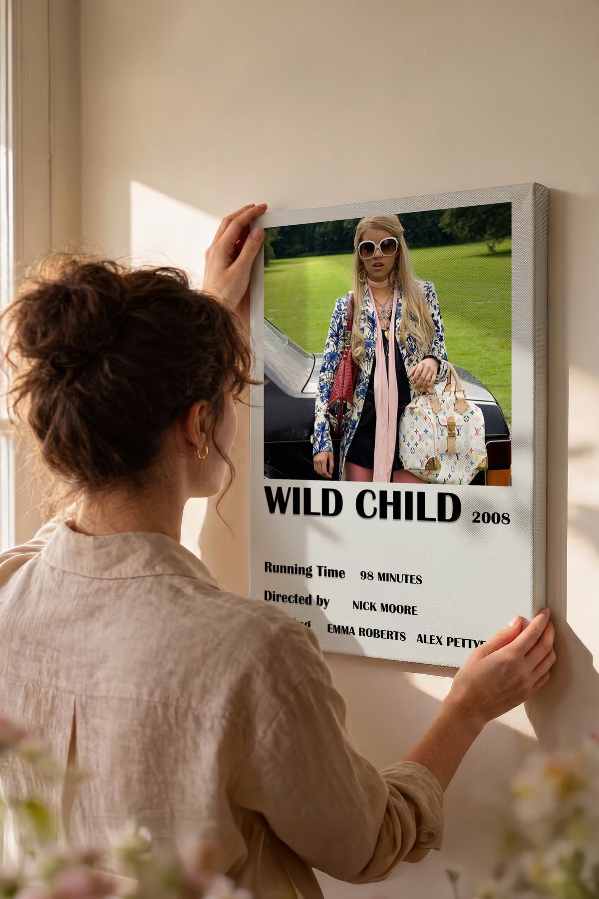 WILD CHILD 2008 Film Kanvas Tablo