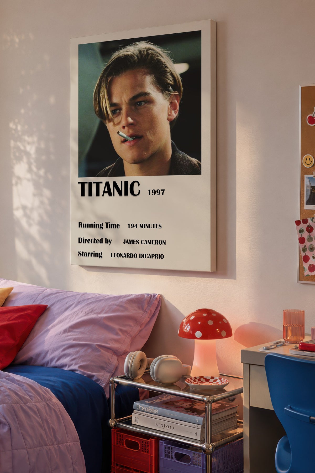 TITANIC 1997 Film Kanvas Tablo