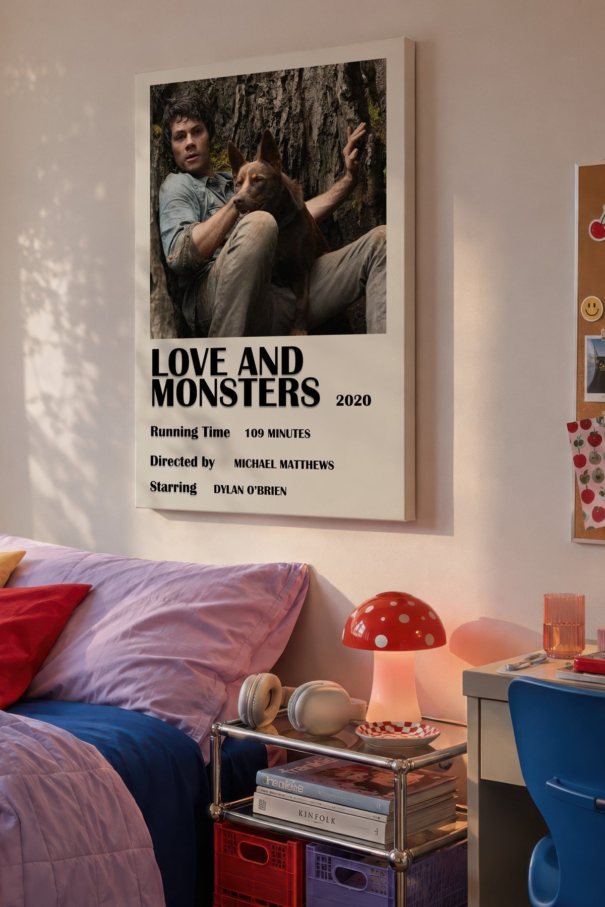 LOVE AND MONSTERS Film Kanvas Tablo