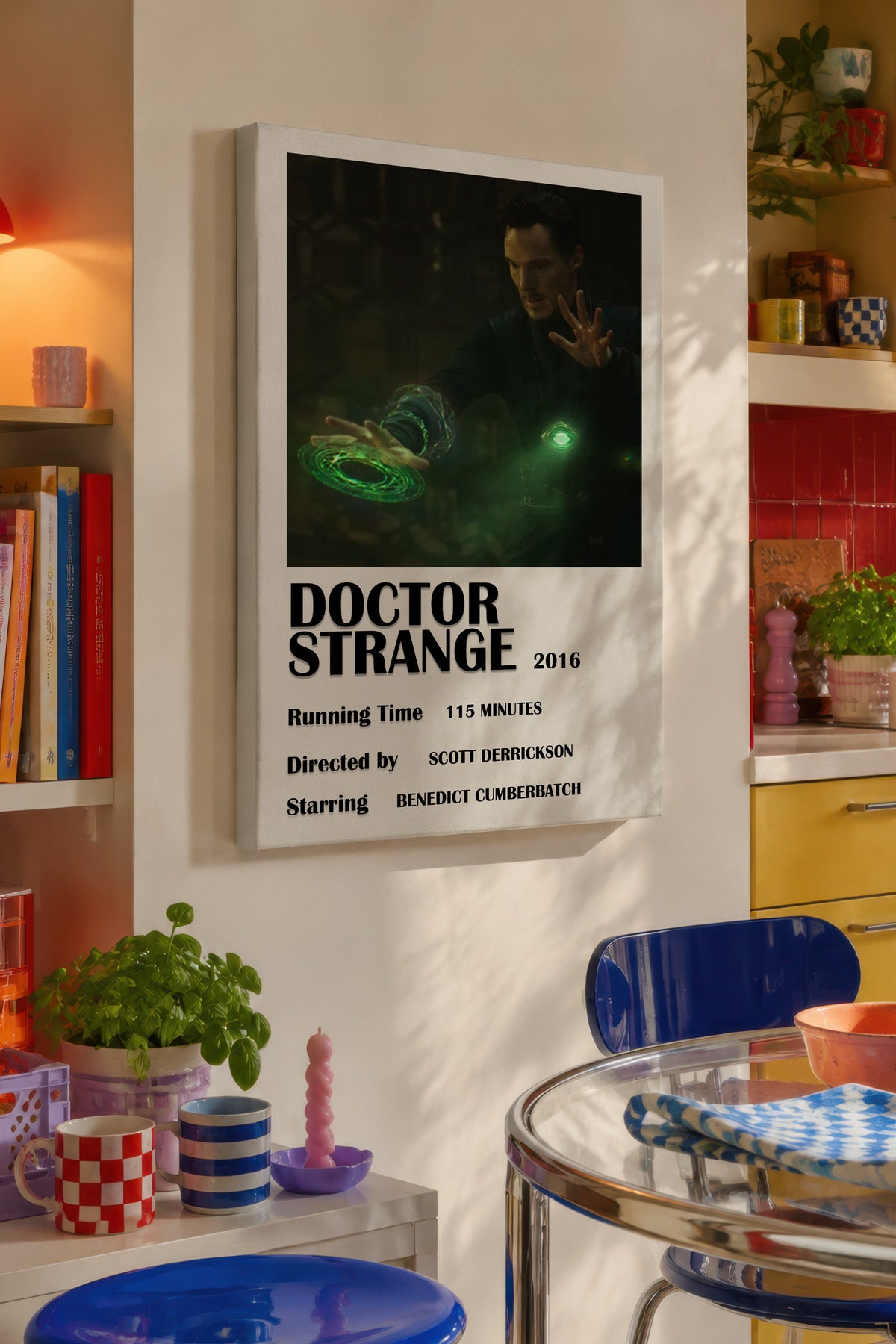 DOCTOR STRANGE 2016 Film Kanvas Tablo