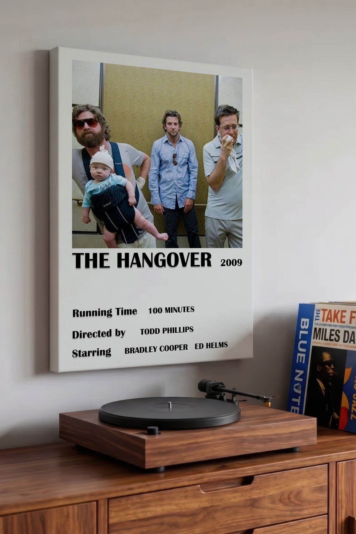THE HANGOVER 2009 Film Kanvas Tablo