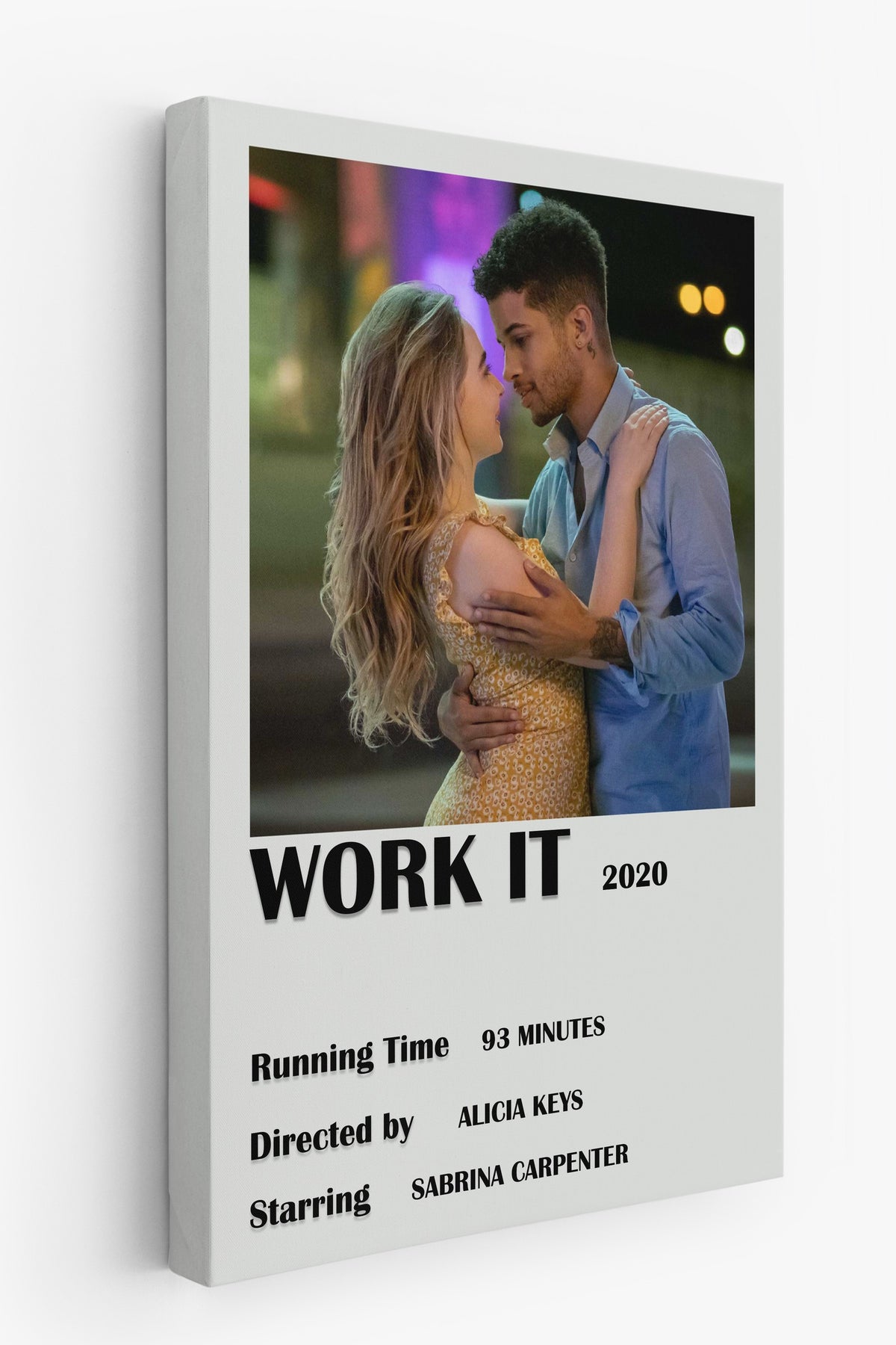 WORK IT Film Kanvas Tablo